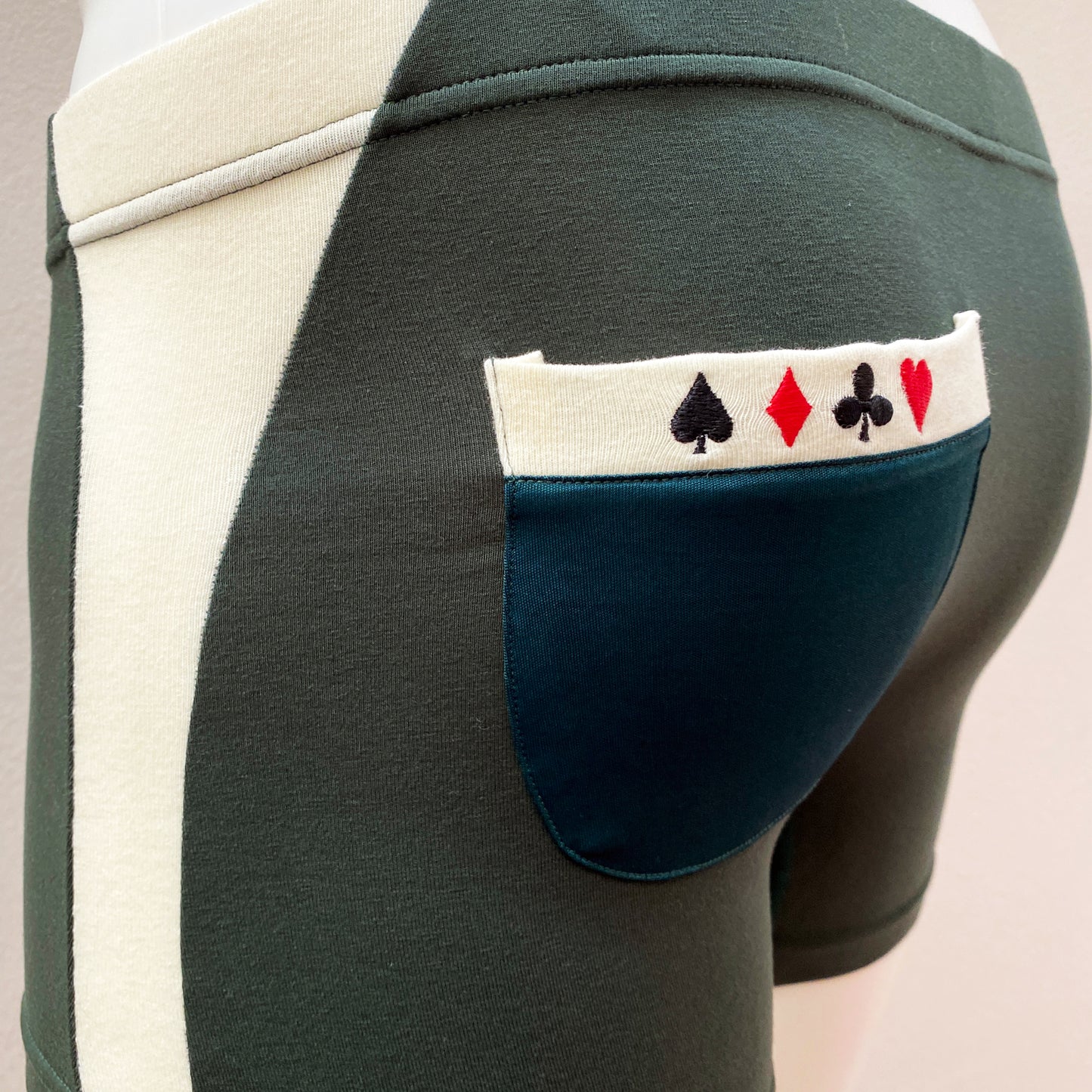 15-06 Side Panel & Pocket Embroidered BOXER