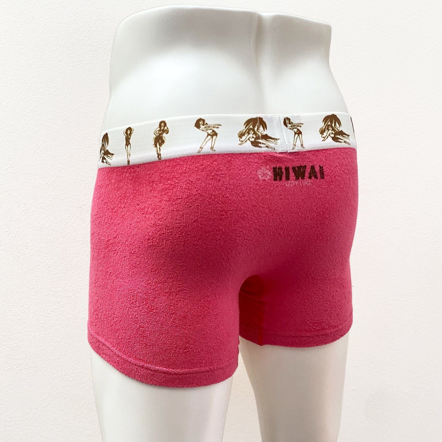 16-05 HULA GIRL Stretch Pile & Elastic band print BOXER