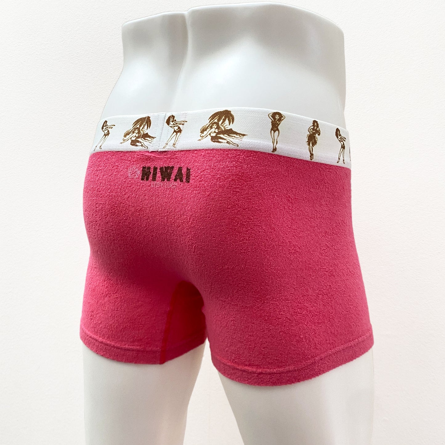 16-05 HULA GIRL Stretch Pile & Elastic band print BOXER