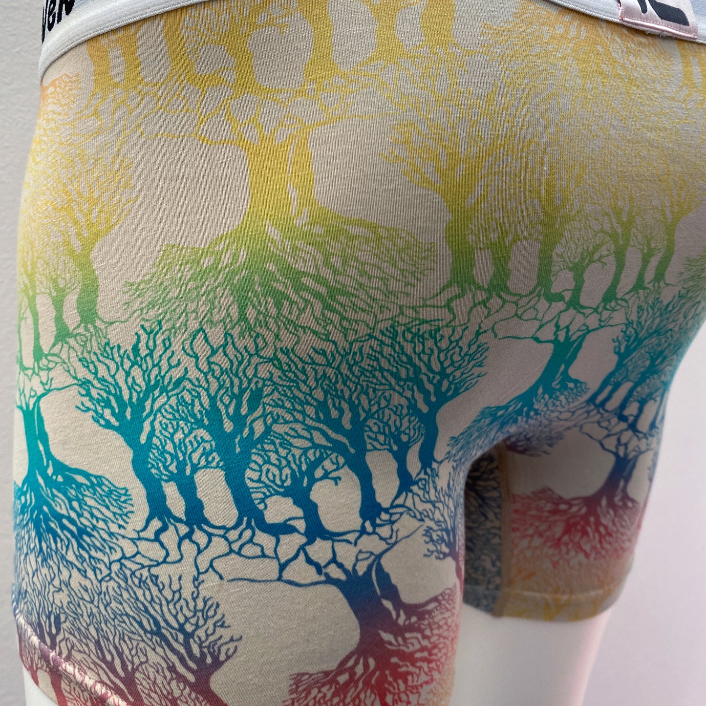 16-09 CY TREE Colored cotton spandex Inkjet print BOXER