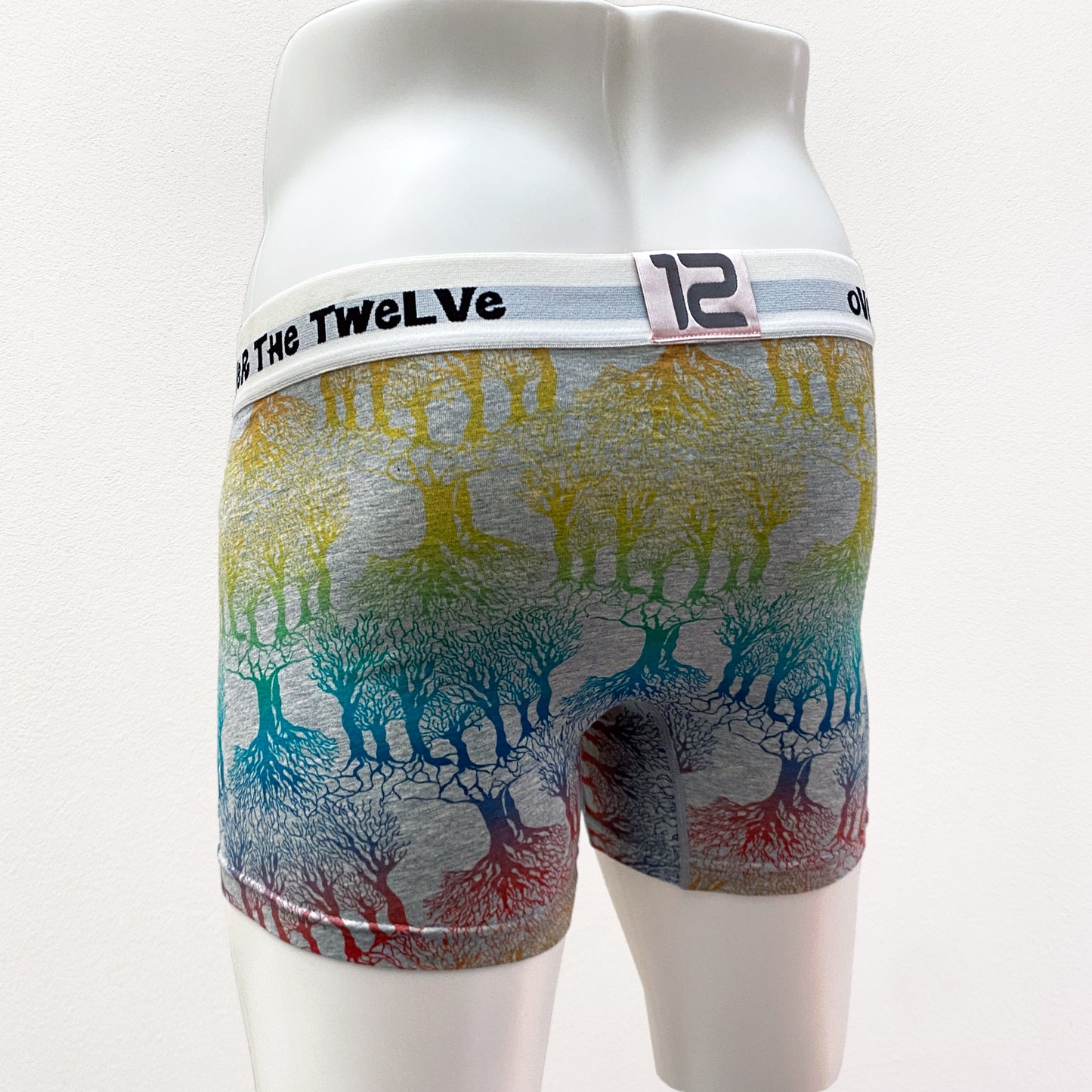16-09 CY TREE Colored cotton spandex Inkjet print BOXER