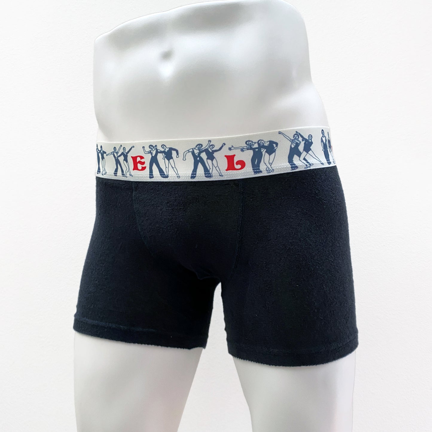 16-18 JAZZ DANCE print Elastic band Stretch Pile BOXER