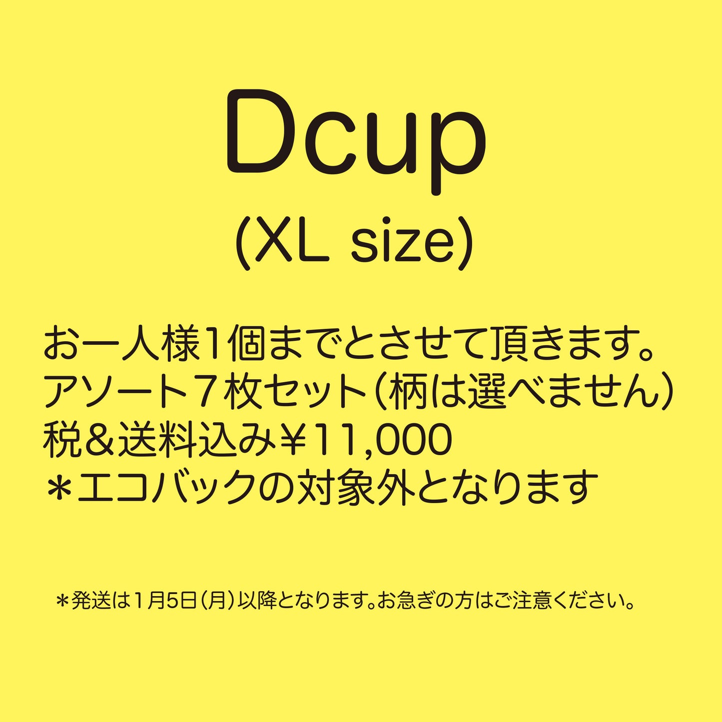 福袋2026 サイズD