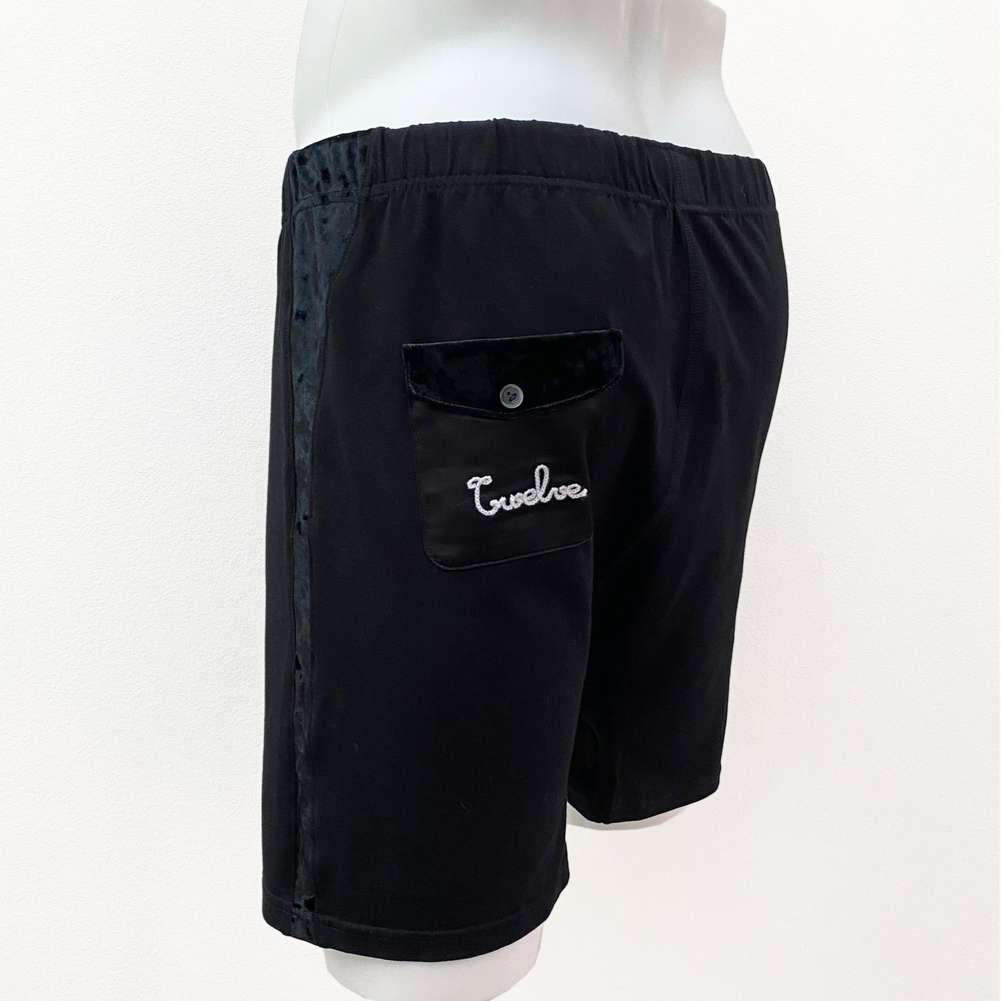 Velour& pocket Knit trunks (23-12)