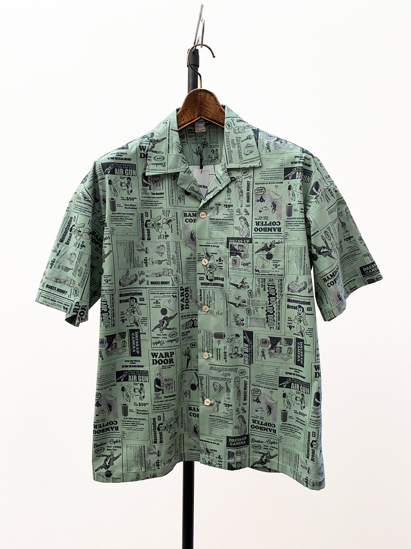 OTT23-05 THE BLACK HISTORY COTTON STRETCH INKJET PRINT H/S SHIRTS