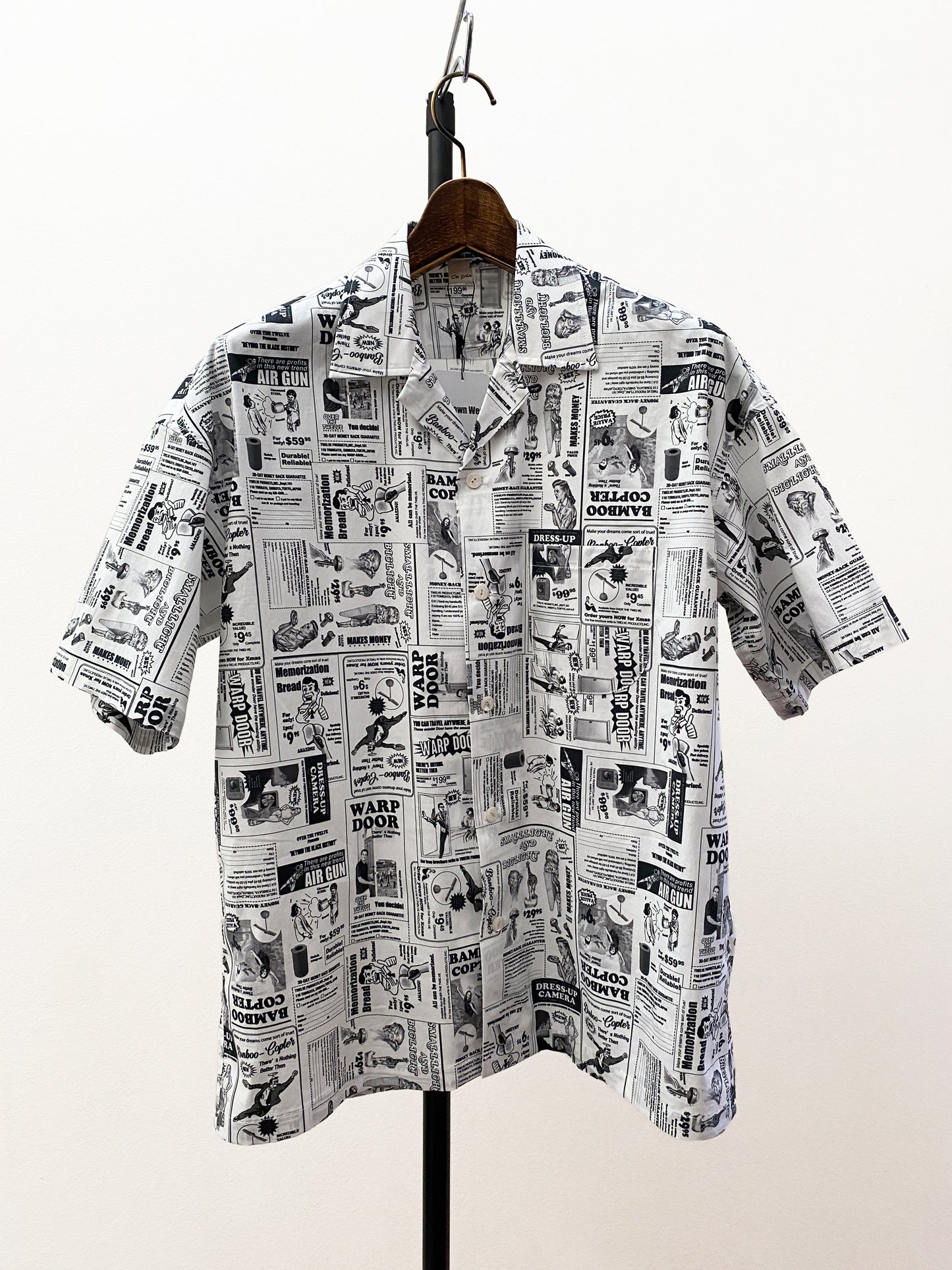 OTT23-05 THE BLACK HISTORY COTTON STRETCH INKJET PRINT H/S SHIRTS