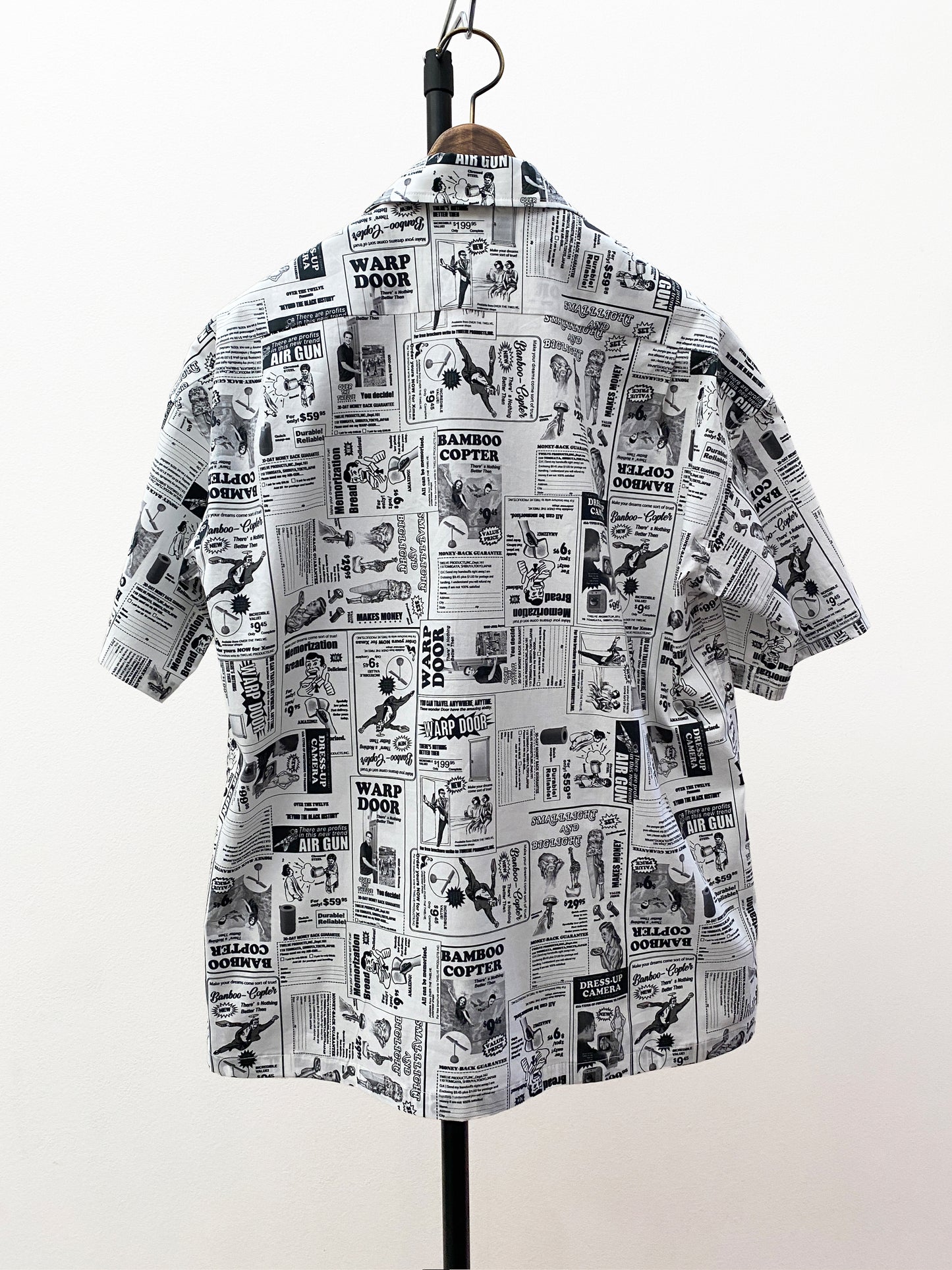 OTT23-05 THE BLACK HISTORY COTTON STRETCH INKJET PRINT H/S SHIRTS