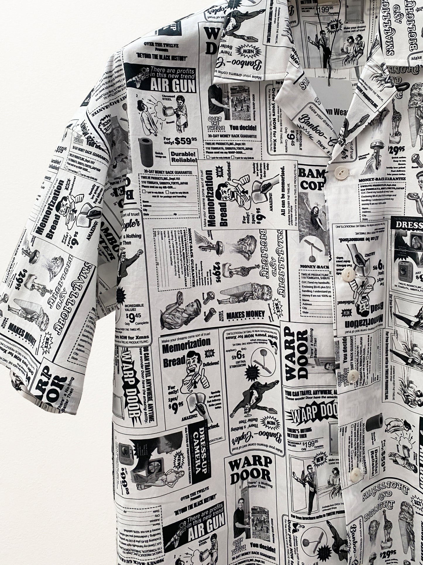 OTT23-05 THE BLACK HISTORY COTTON STRETCH INKJET PRINT H/S SHIRTS