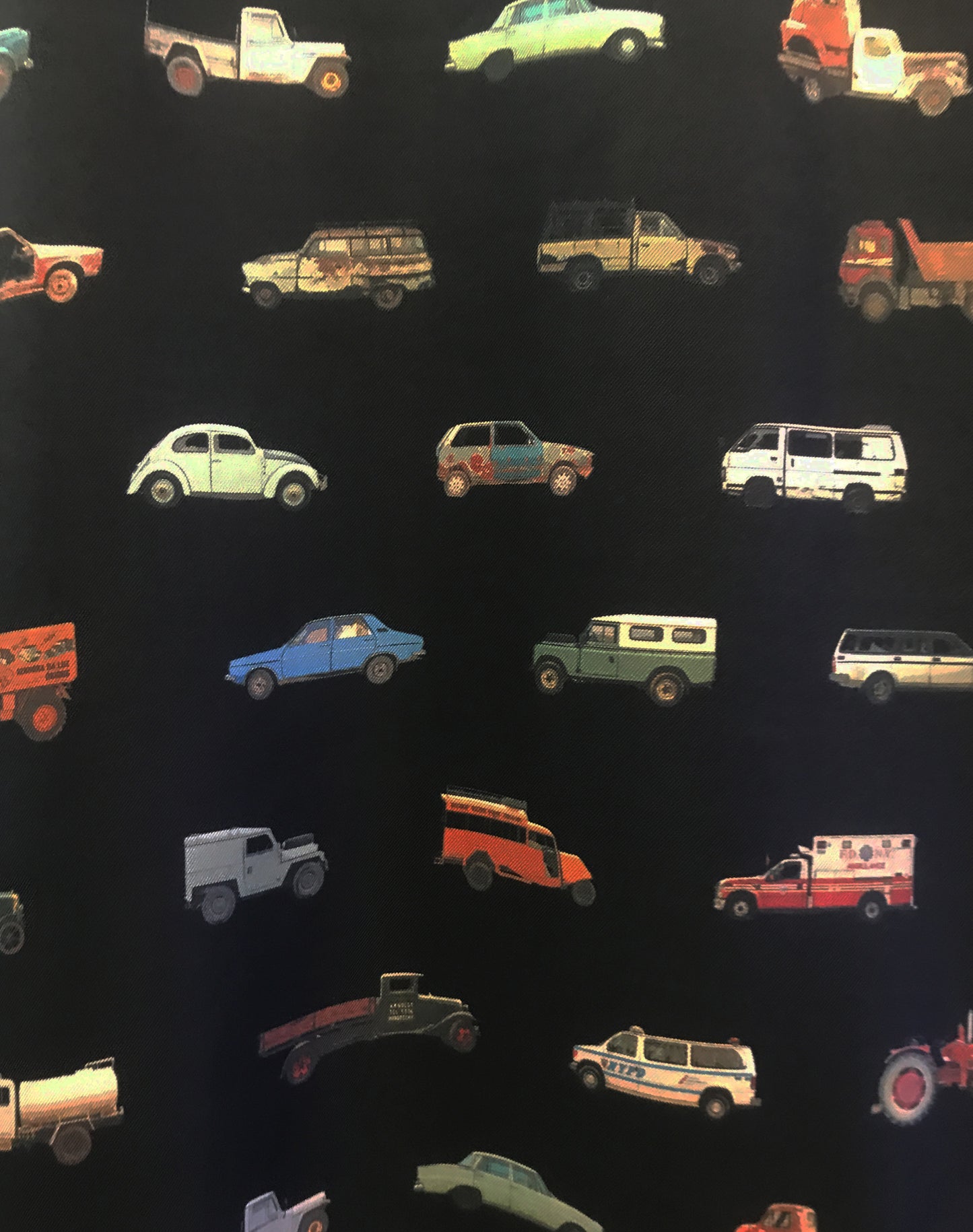 OTT19-03 SILK100%INJET JUNKCAR PRINT SHIRTS