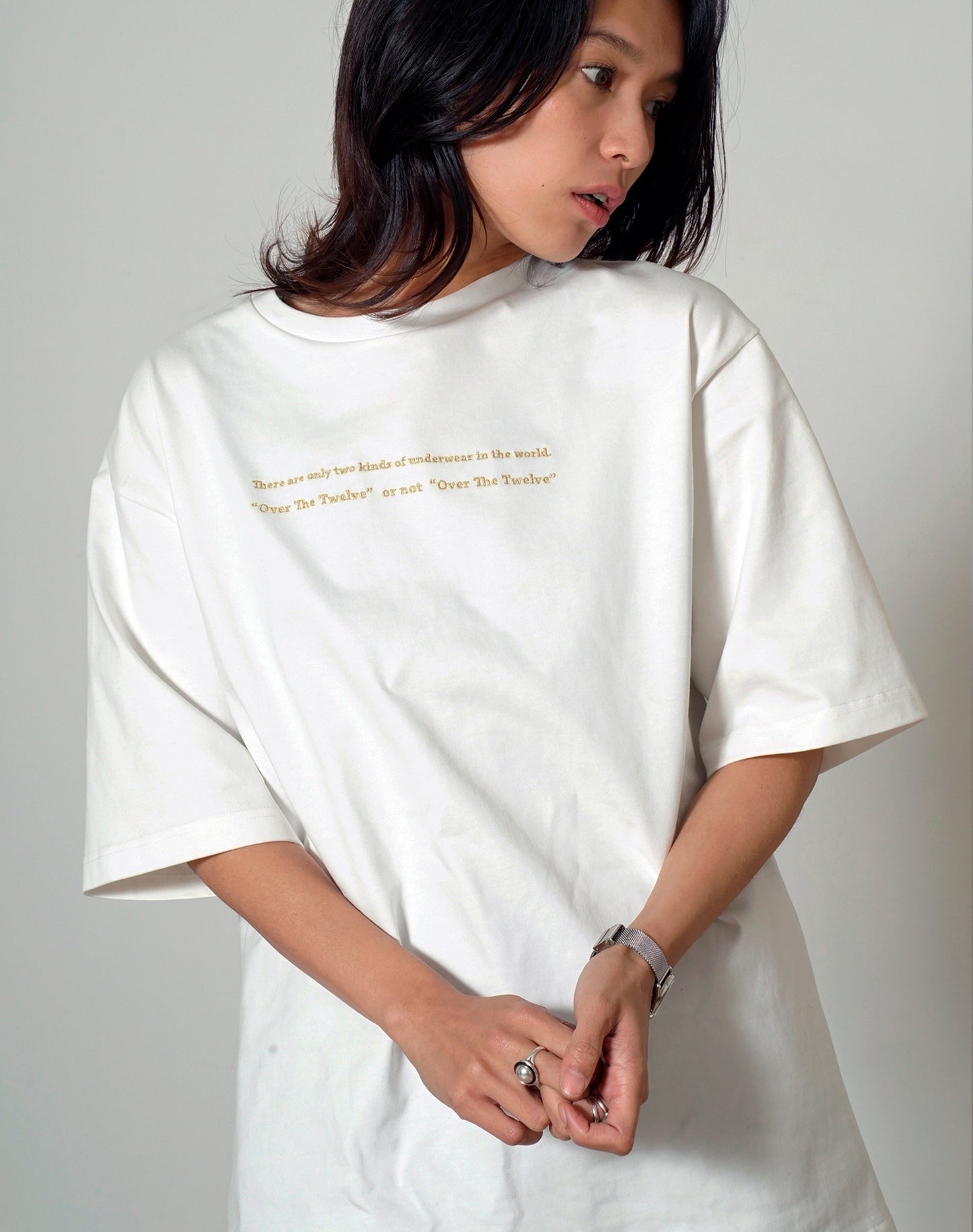 OTT22-16 12or not 12 MOOD HEAVY OZ INKJET PRINT BIG T-SHIRTS