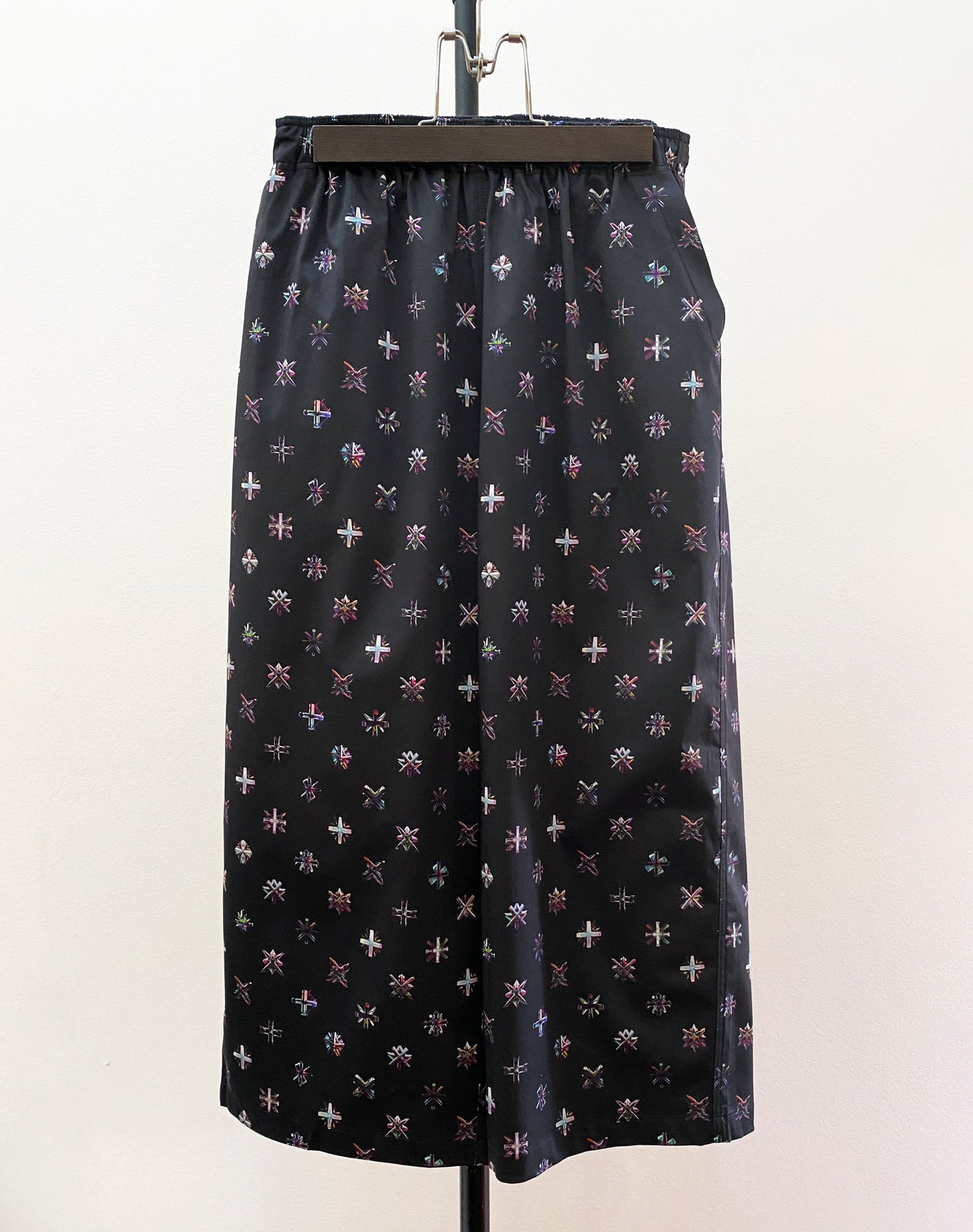 OTT24-04 AI3D MONOGRAM Inkjet PRINT WIDE PANTS