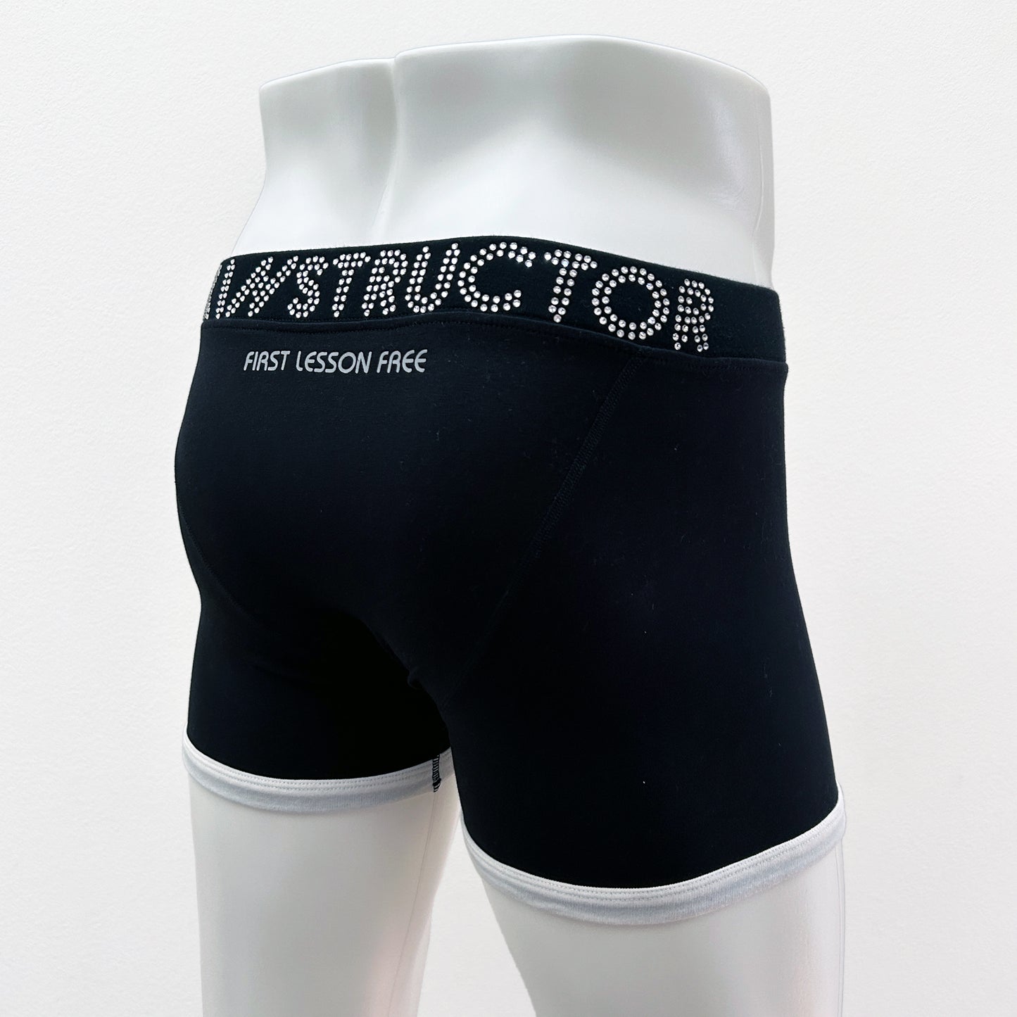 14-09 SEX INSTRUCTOR  with Swarovski　Cotton Spandex BOXER