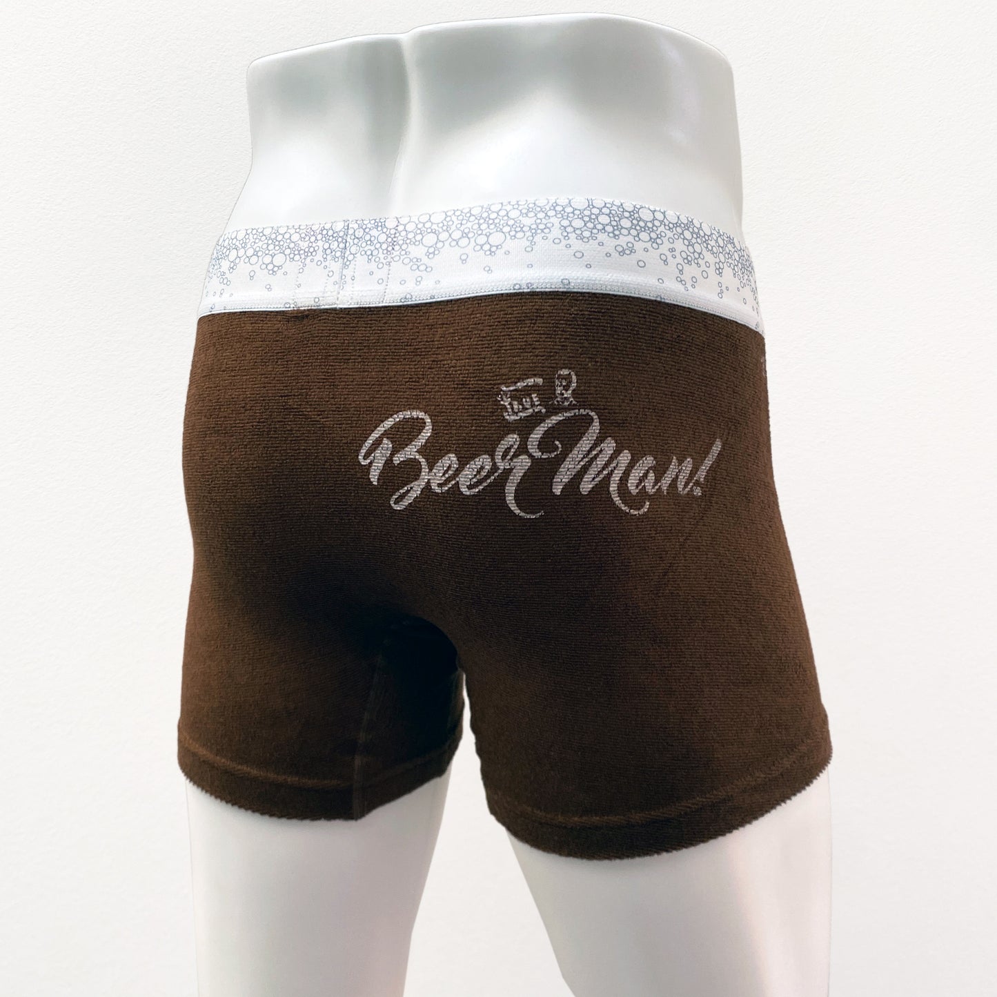 16-11 BEER MAN  Stretch Pile BOXER