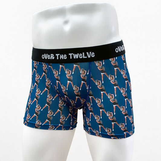 17-14 Cheerleader Argyle  Sublimation transfer print BOXER