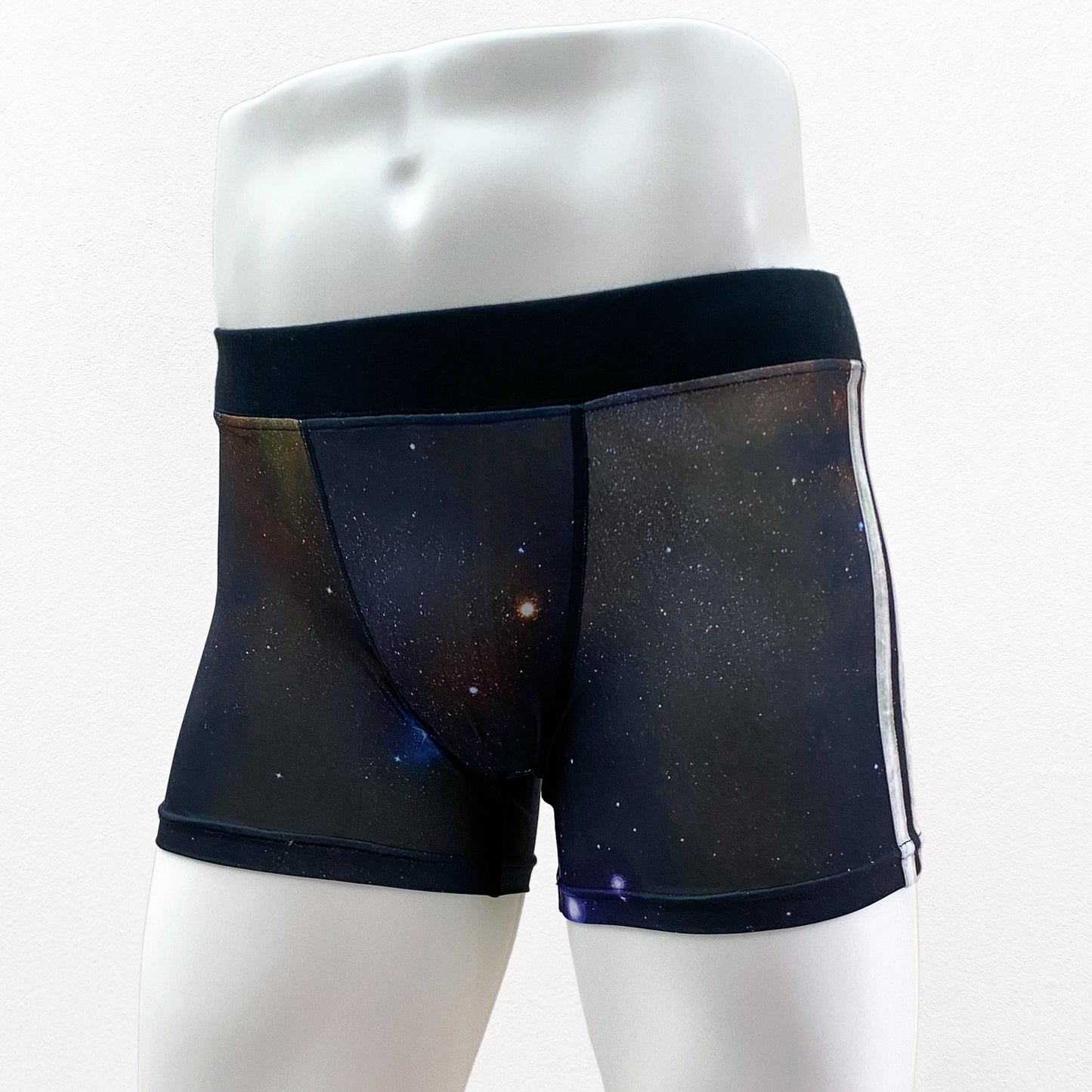 18-06 SPACE Sublimation transfer print & Velour Tape BOXER