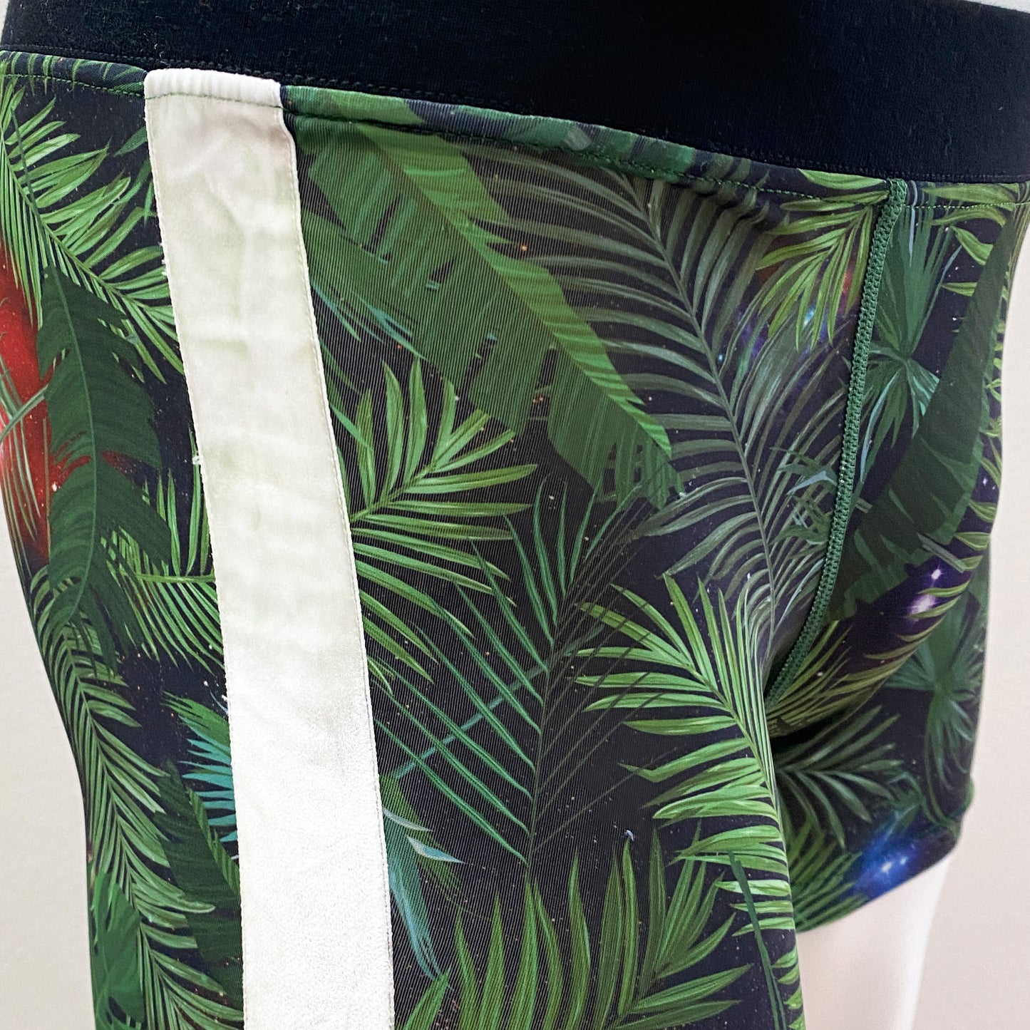 18-06 SPACE Sublimation transfer print & Velour Tape BOXER