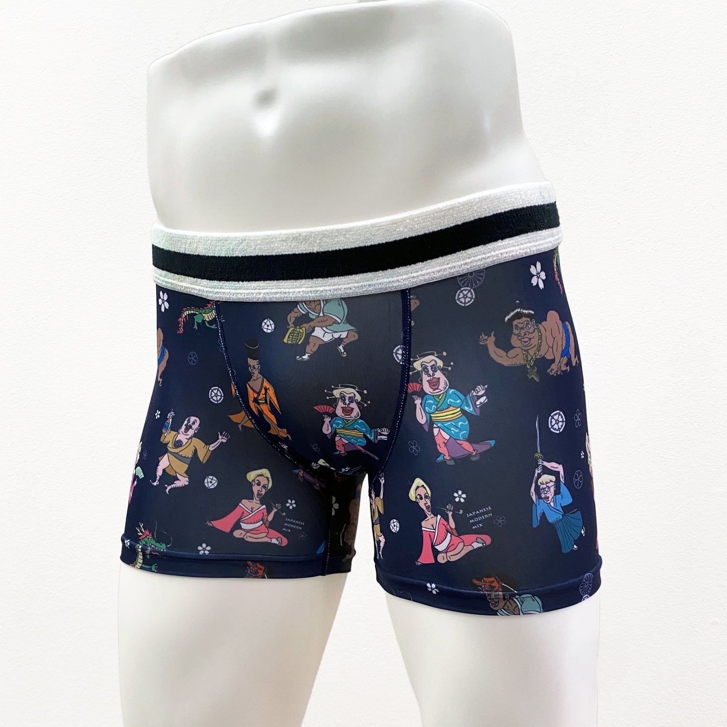 18-12 Fusion of Japanese and Western styles Sublimation transfer print BOXER