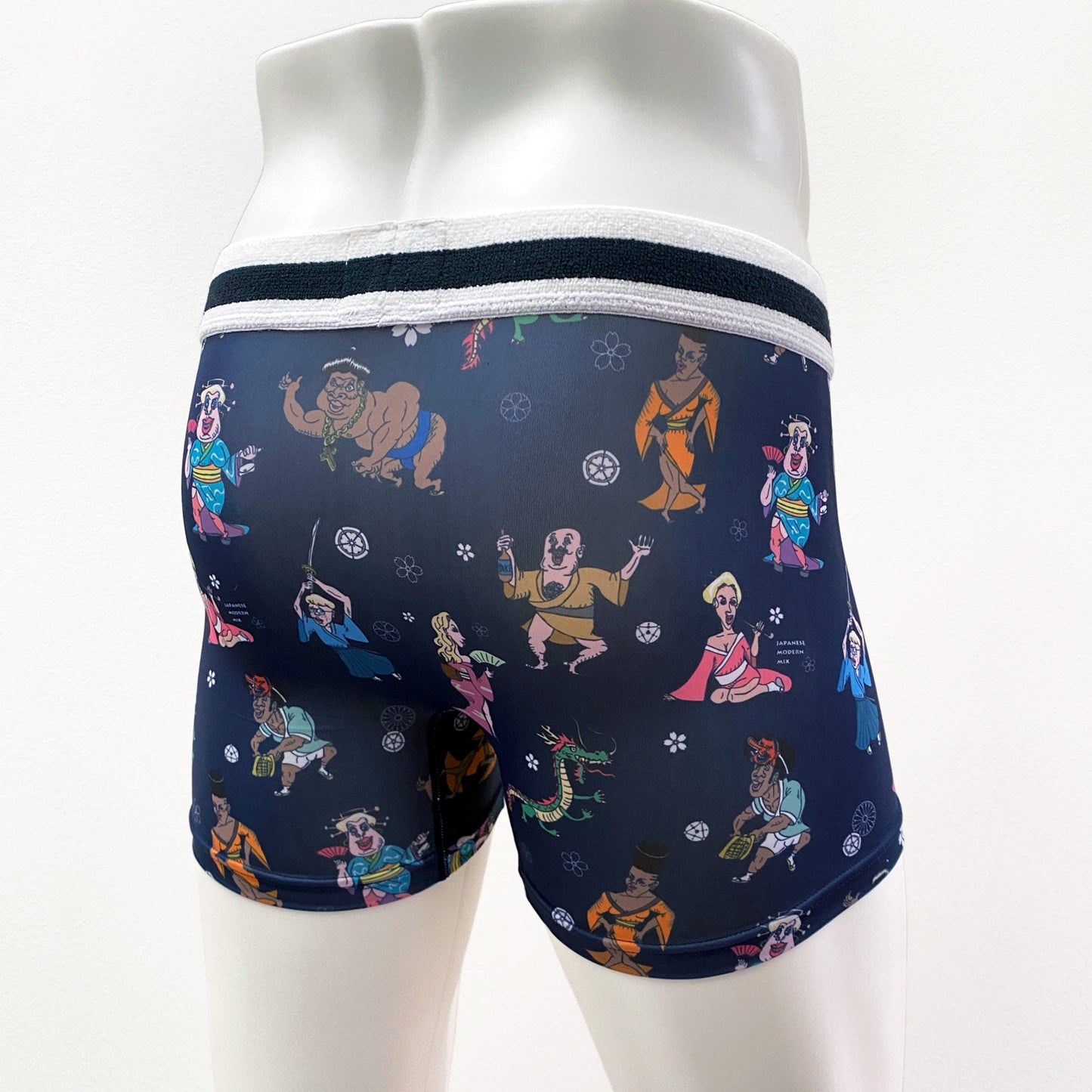 18-12 Fusion of Japanese and Western styles Sublimation transfer print BOXER