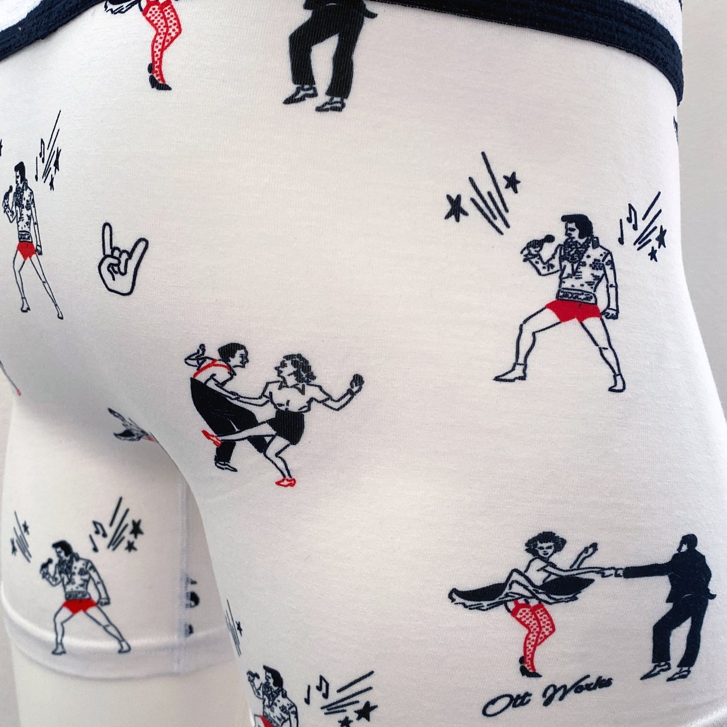 18-16 Rock n Roll＆DISCO Inkjet print BOXER