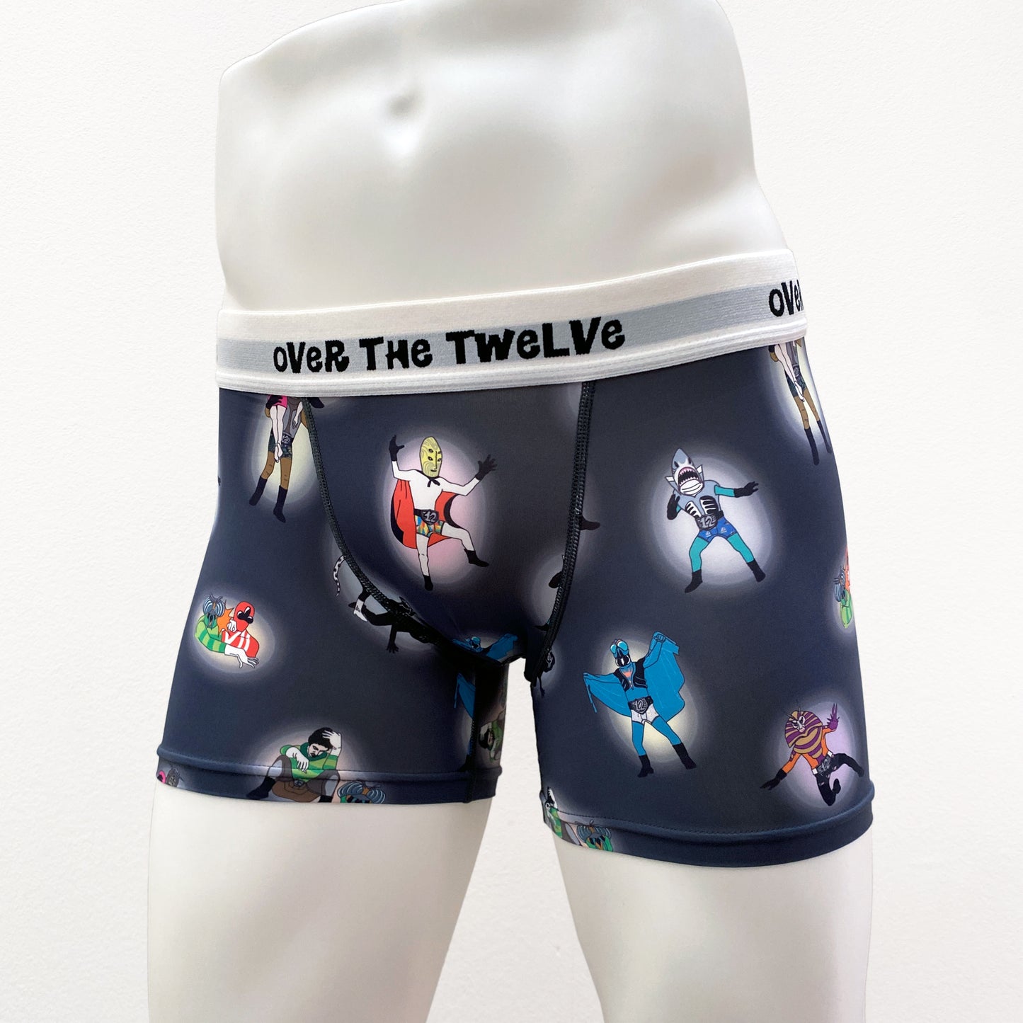 18-18 The Sad Monster Sublimation transfer print BOXER