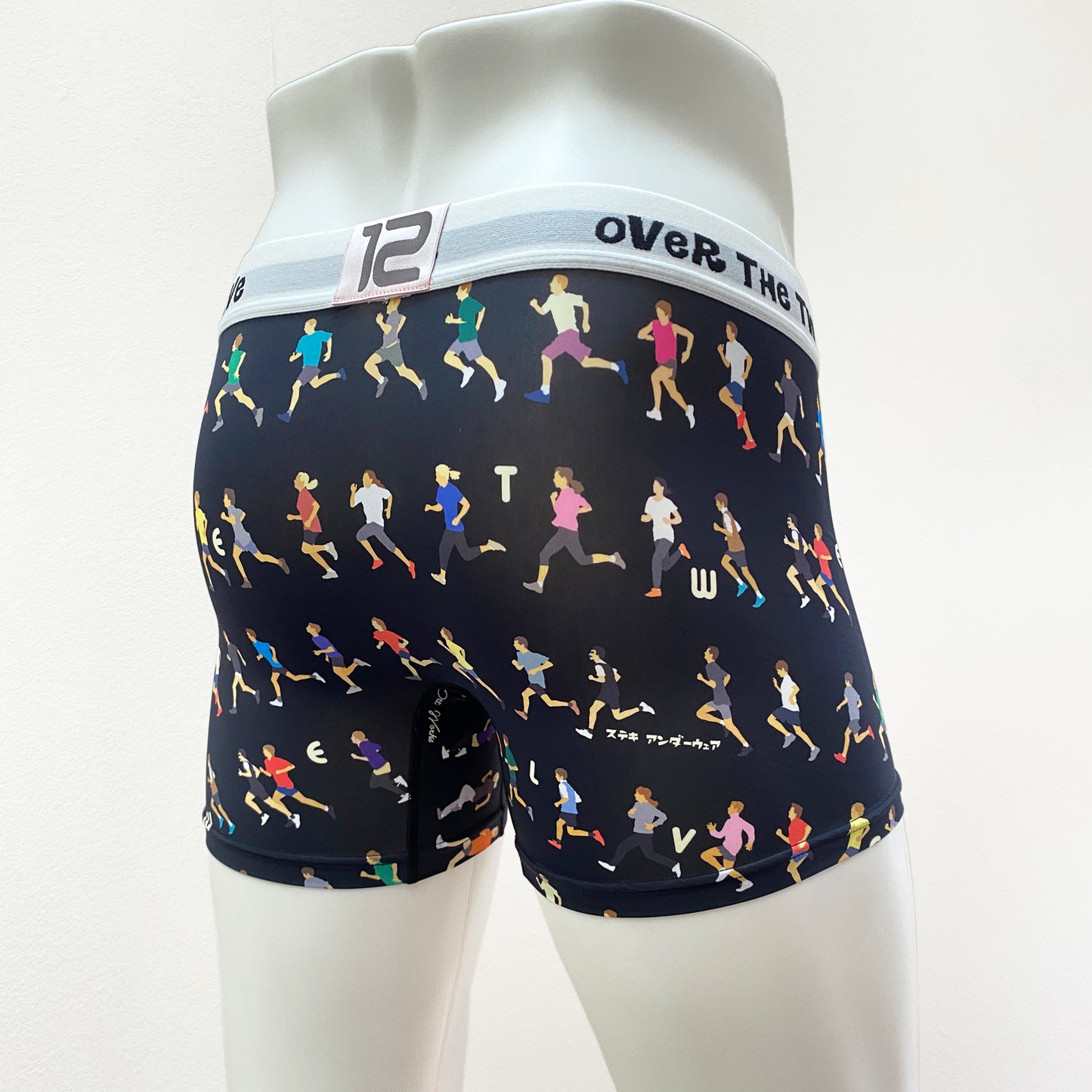 18-19 RUNNING MAN Sublimation transfer print BOXER