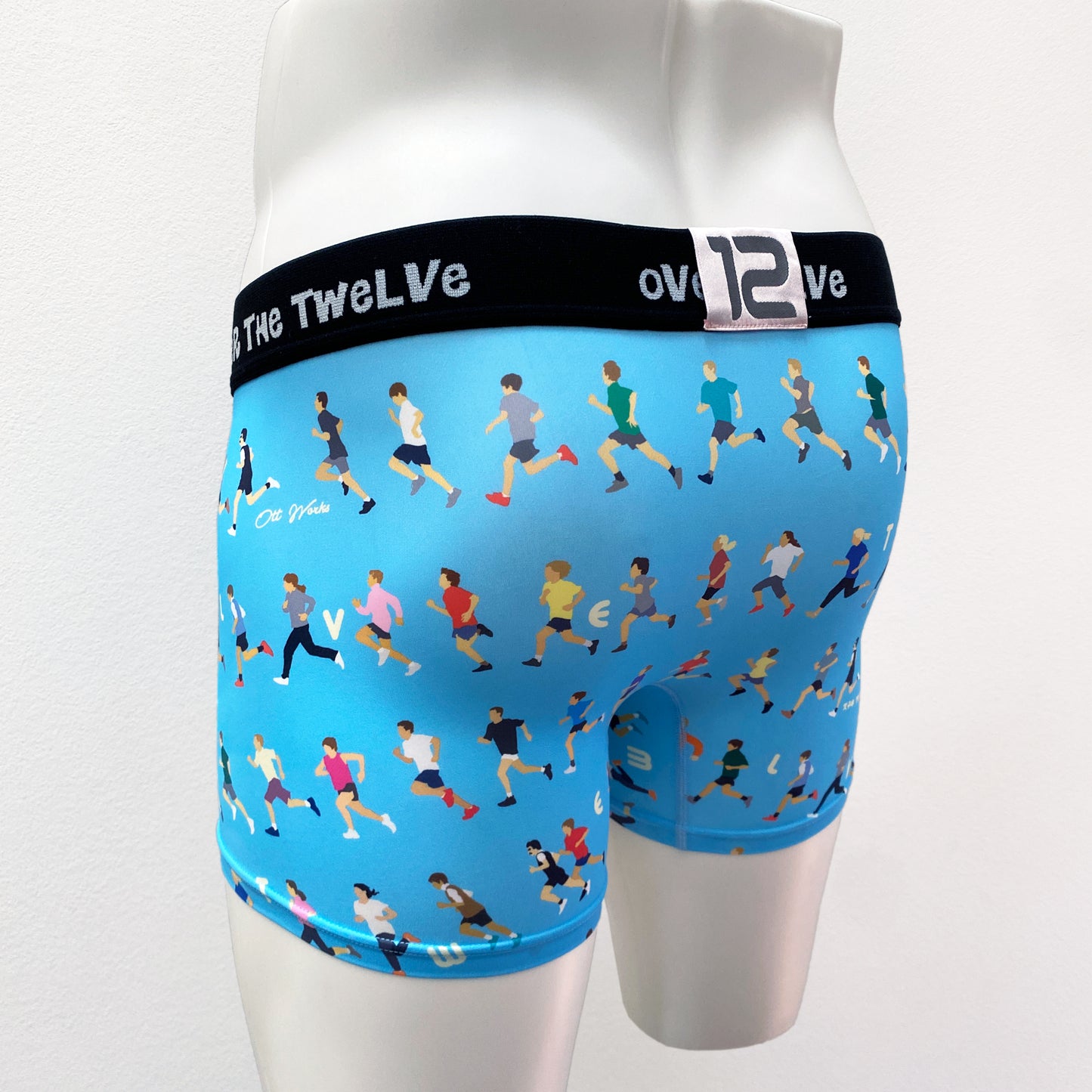 18-19 RUNNING MAN Sublimation transfer print BOXER