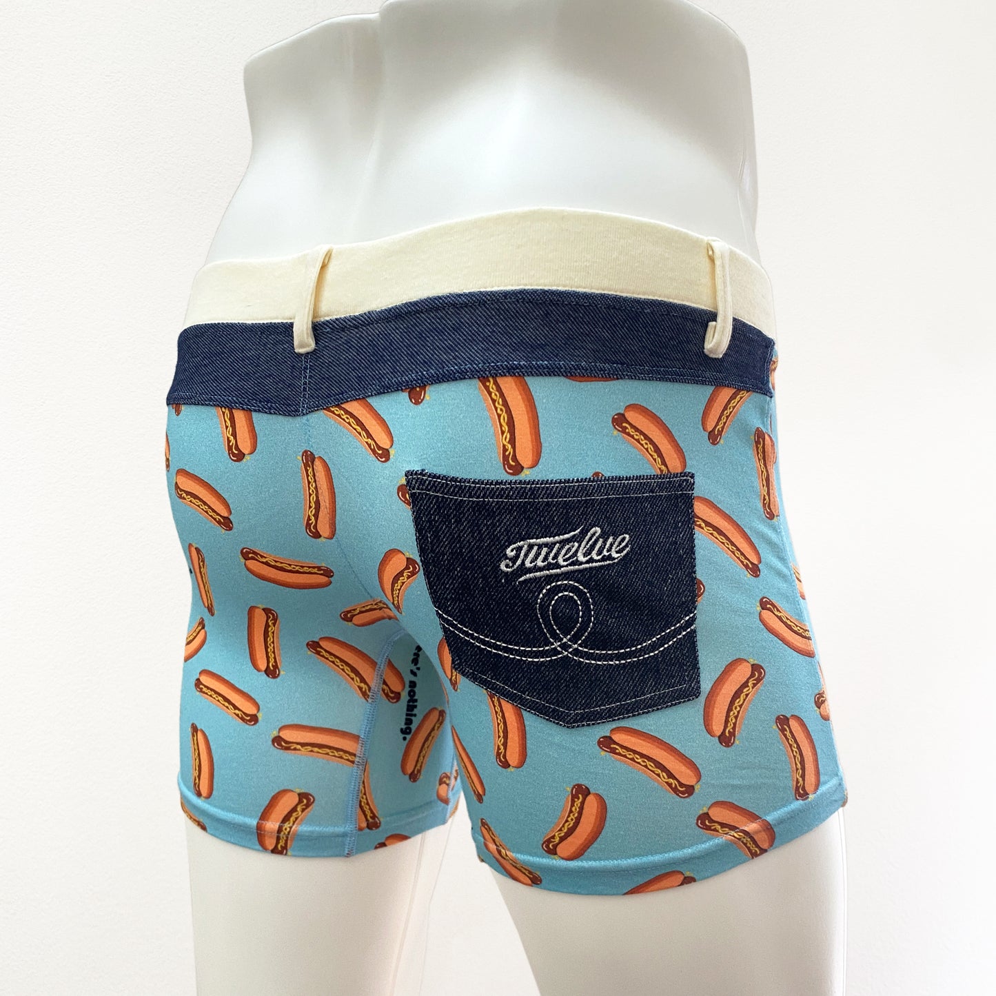 18-23 HOTDOG Inkjet print pocket BOXER