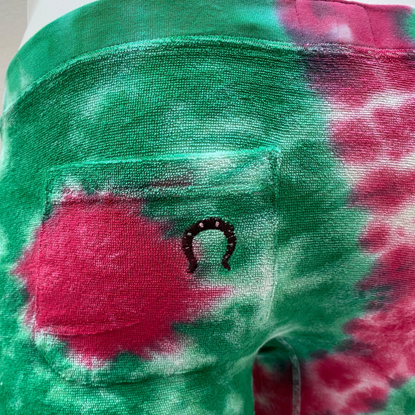 19-05 Tie dye Stretch Pile  BOXER