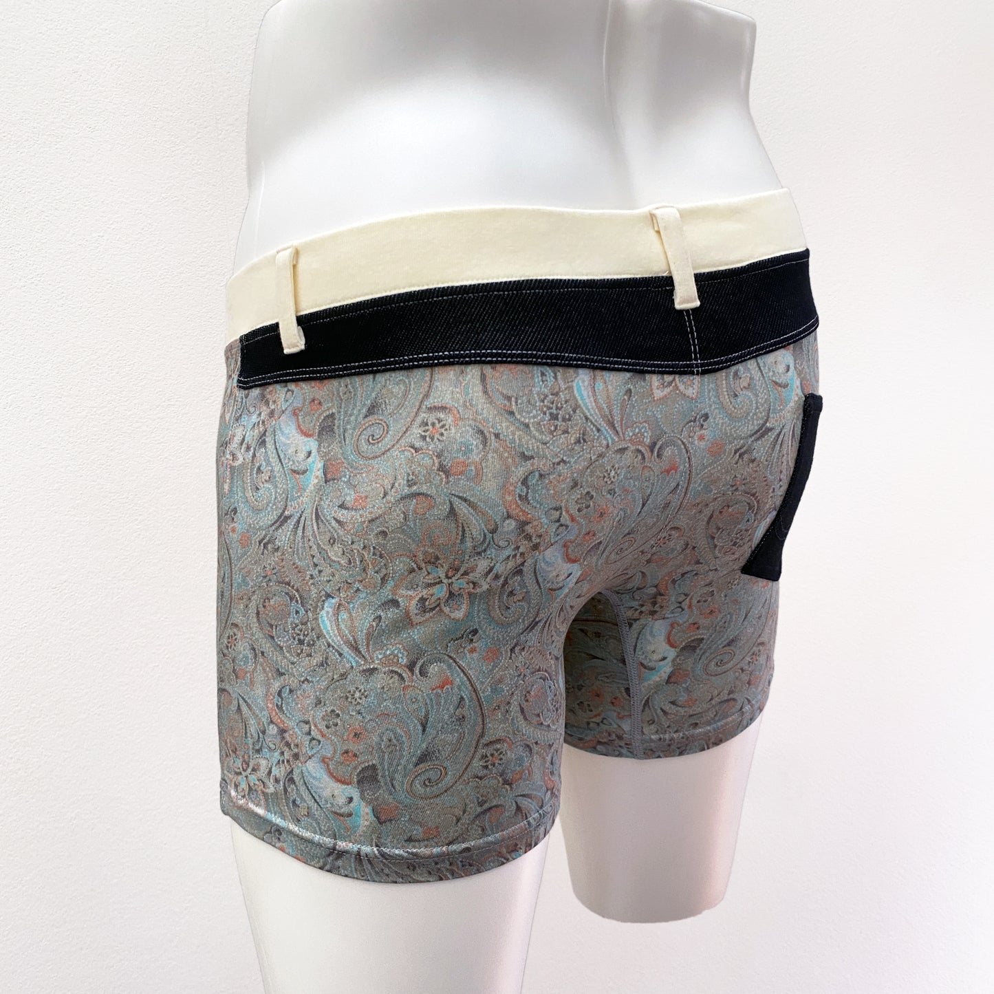 19-19 PSYPAISLEY Inkjet print pocket BOXER