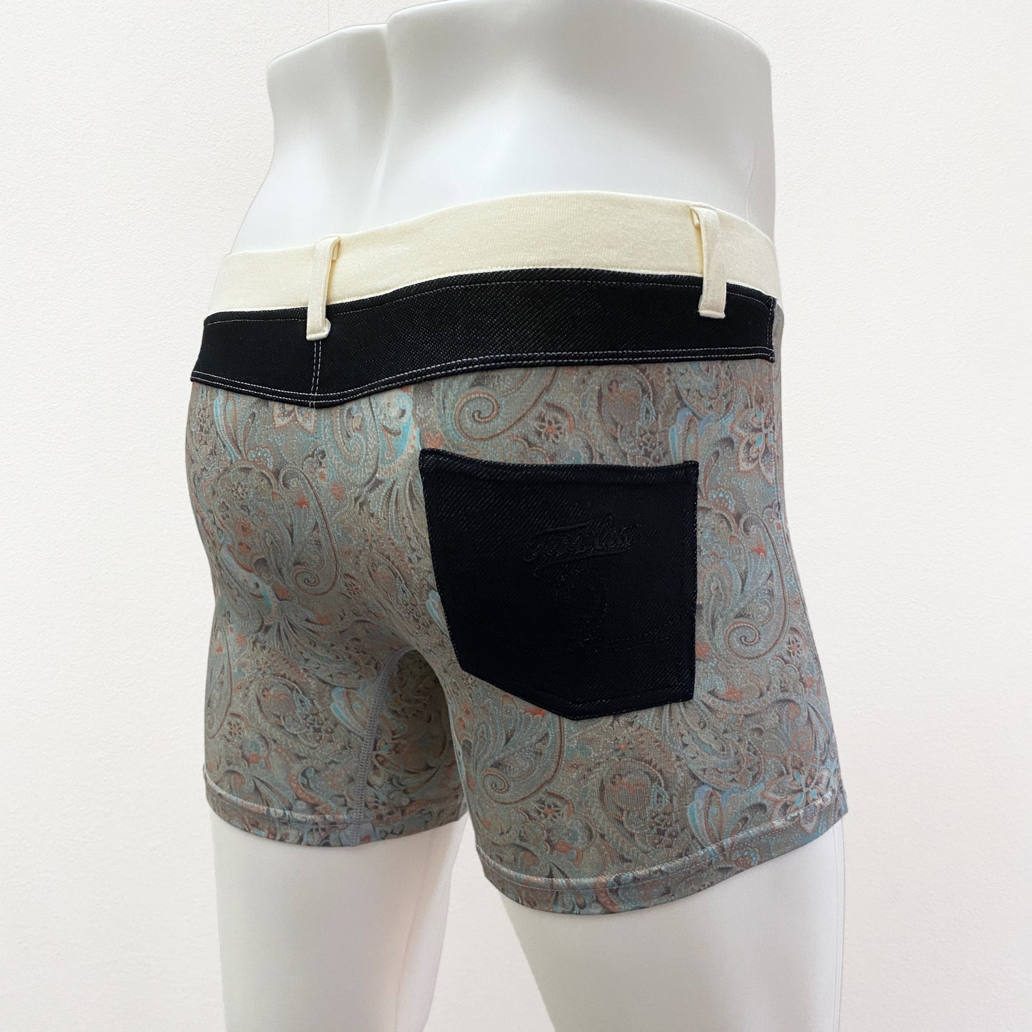 19-19 PSYPAISLEY Inkjet print pocket BOXER