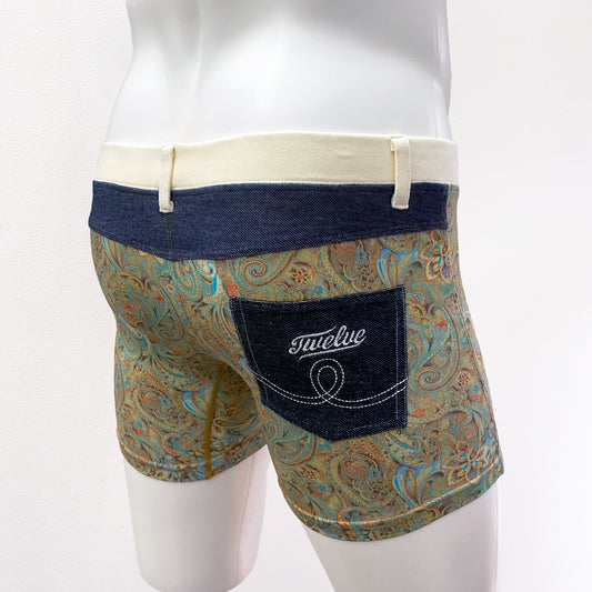 19-19 PSYPAISLEY Inkjet print pocket BOXER