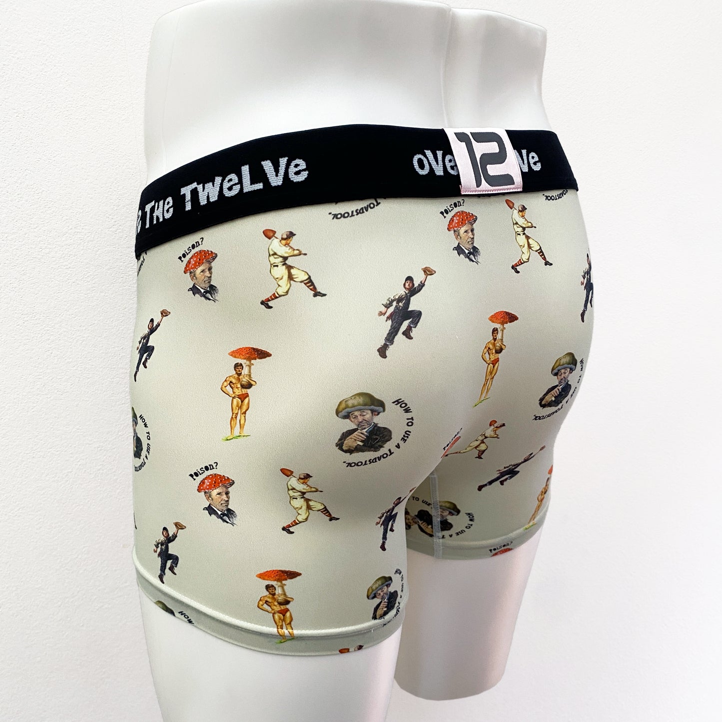 19-20  How to use a Toadstool. Sublimation transfer print BOXER