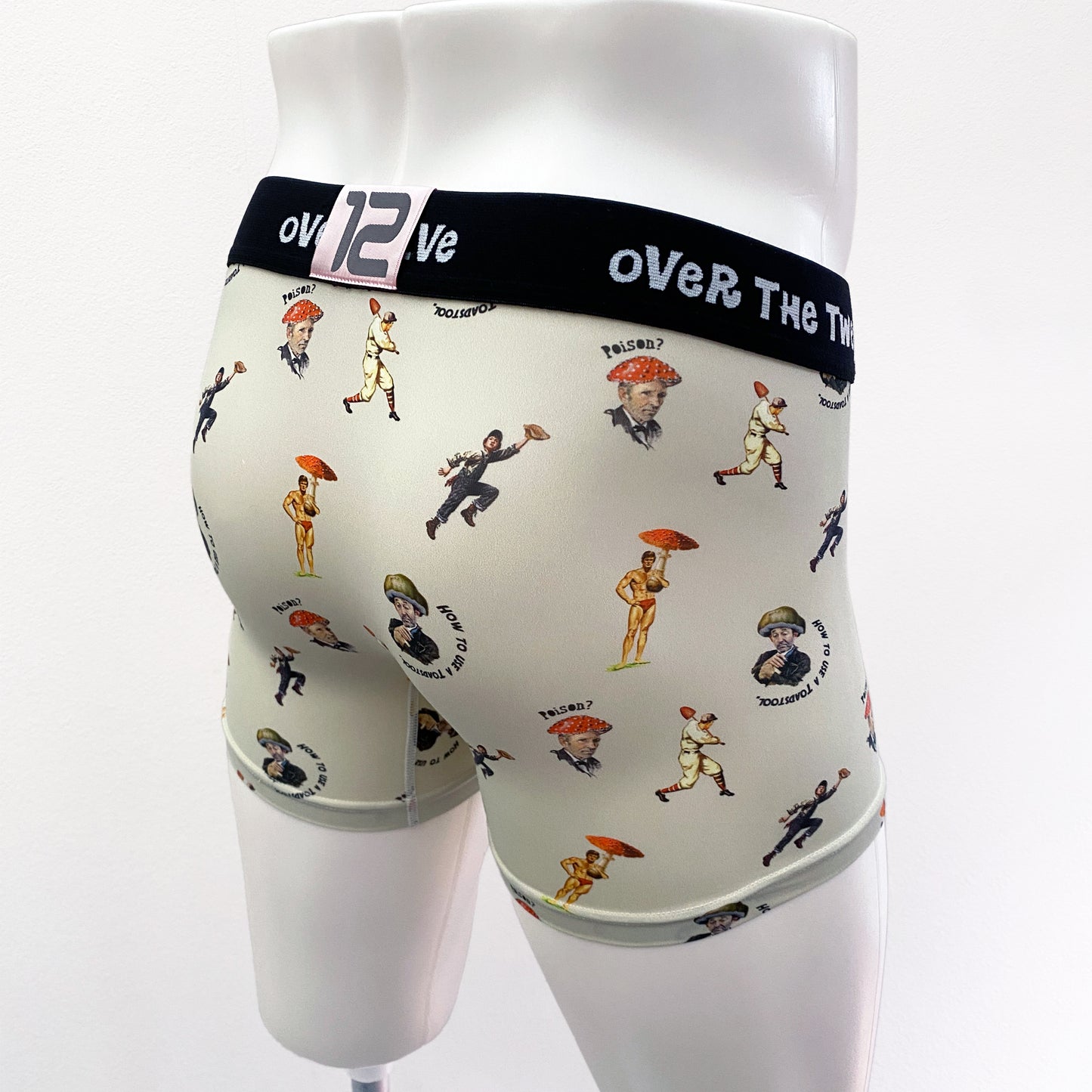 19-20  How to use a Toadstool. Sublimation transfer print BOXER