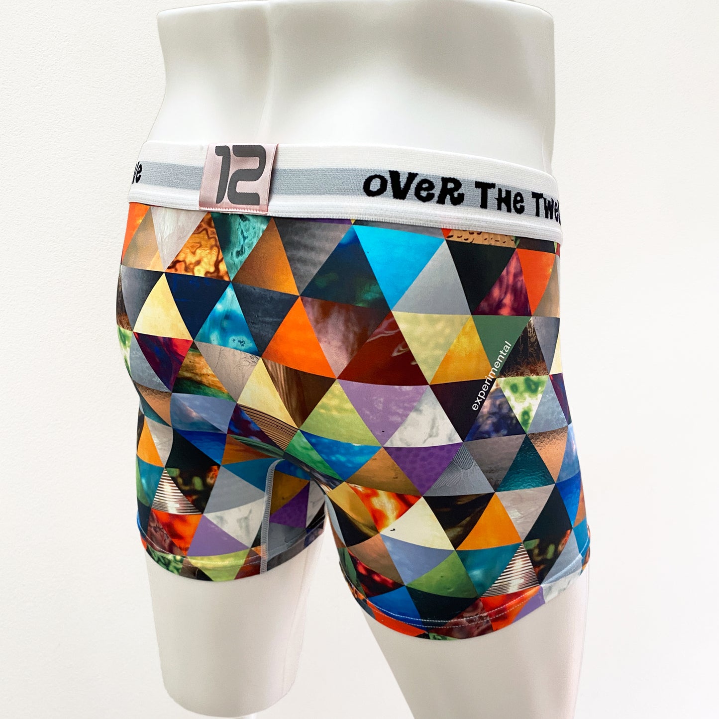 20-02b Stained Glass Dubbing Sublimation transfer print BOXER