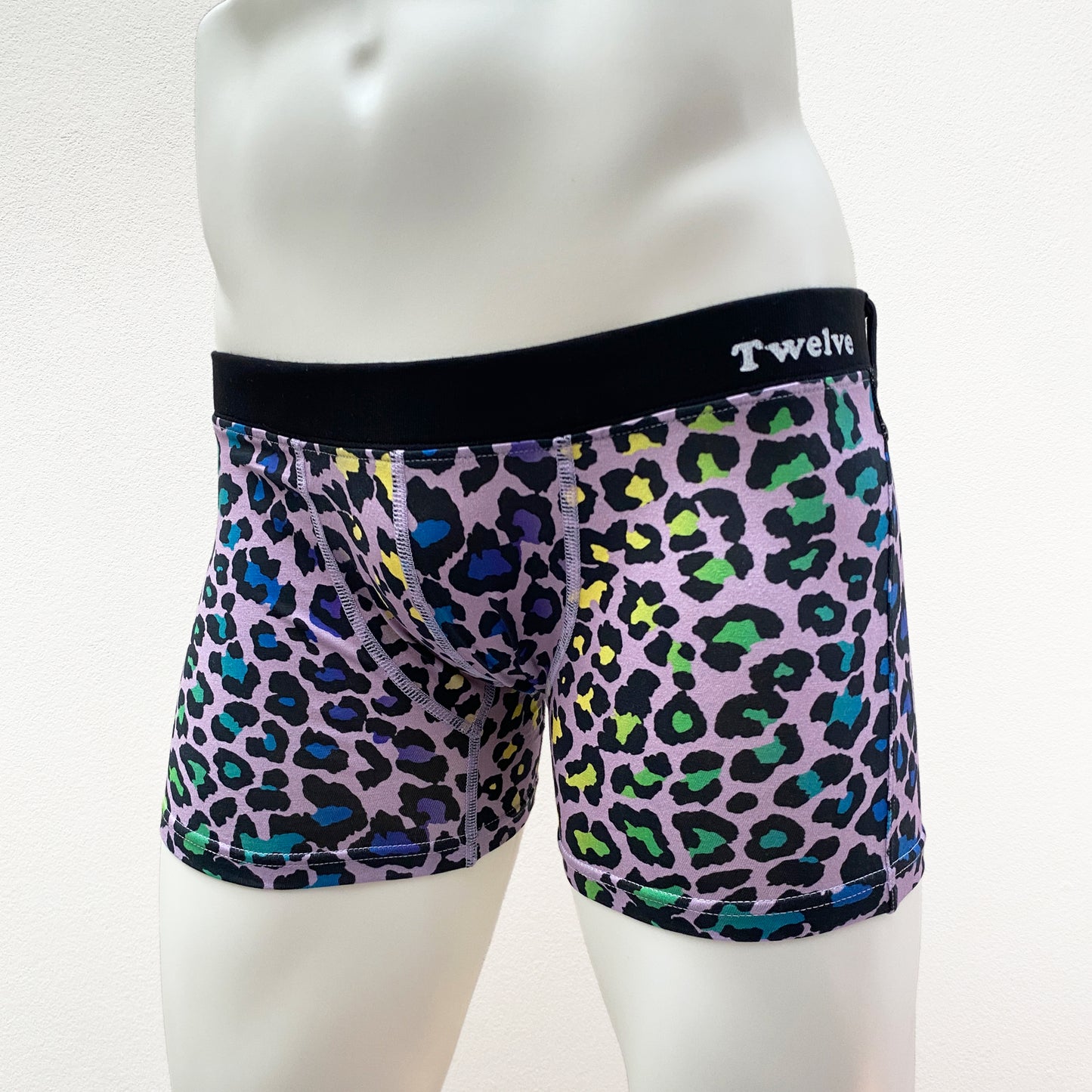 20-12 LEOPARD Inkjet print  Super Low rise pocket BOXER