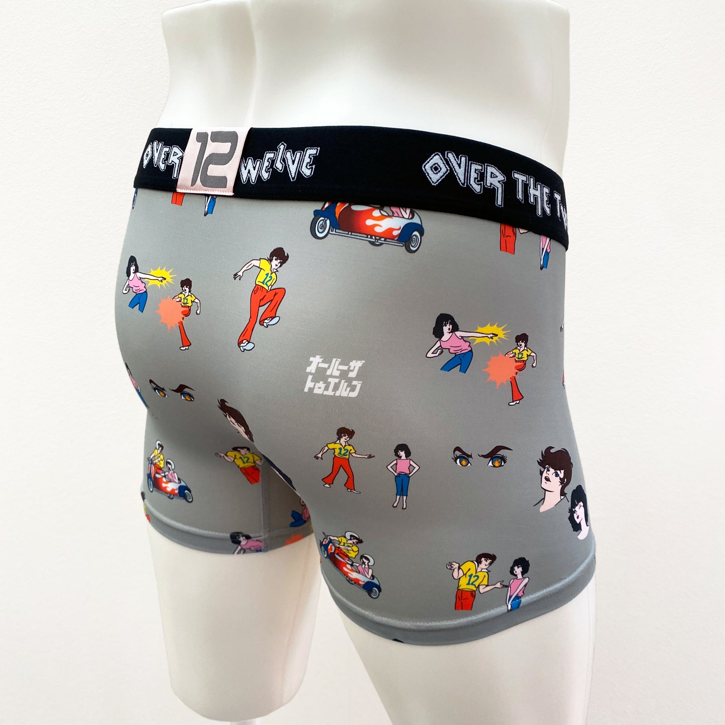 21-20 80s Japan Style Sublimation transfer print BOXER