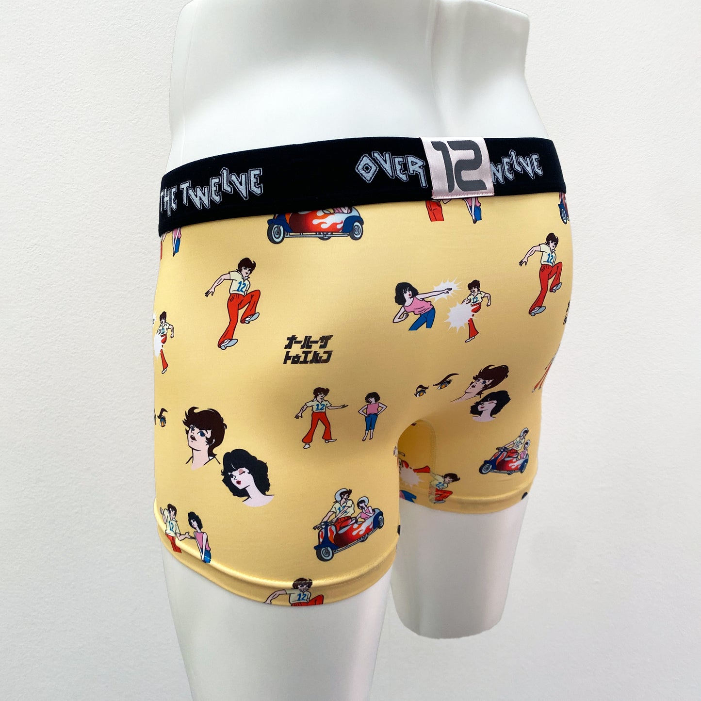 21-20 80s Japan Style Sublimation transfer print BOXER