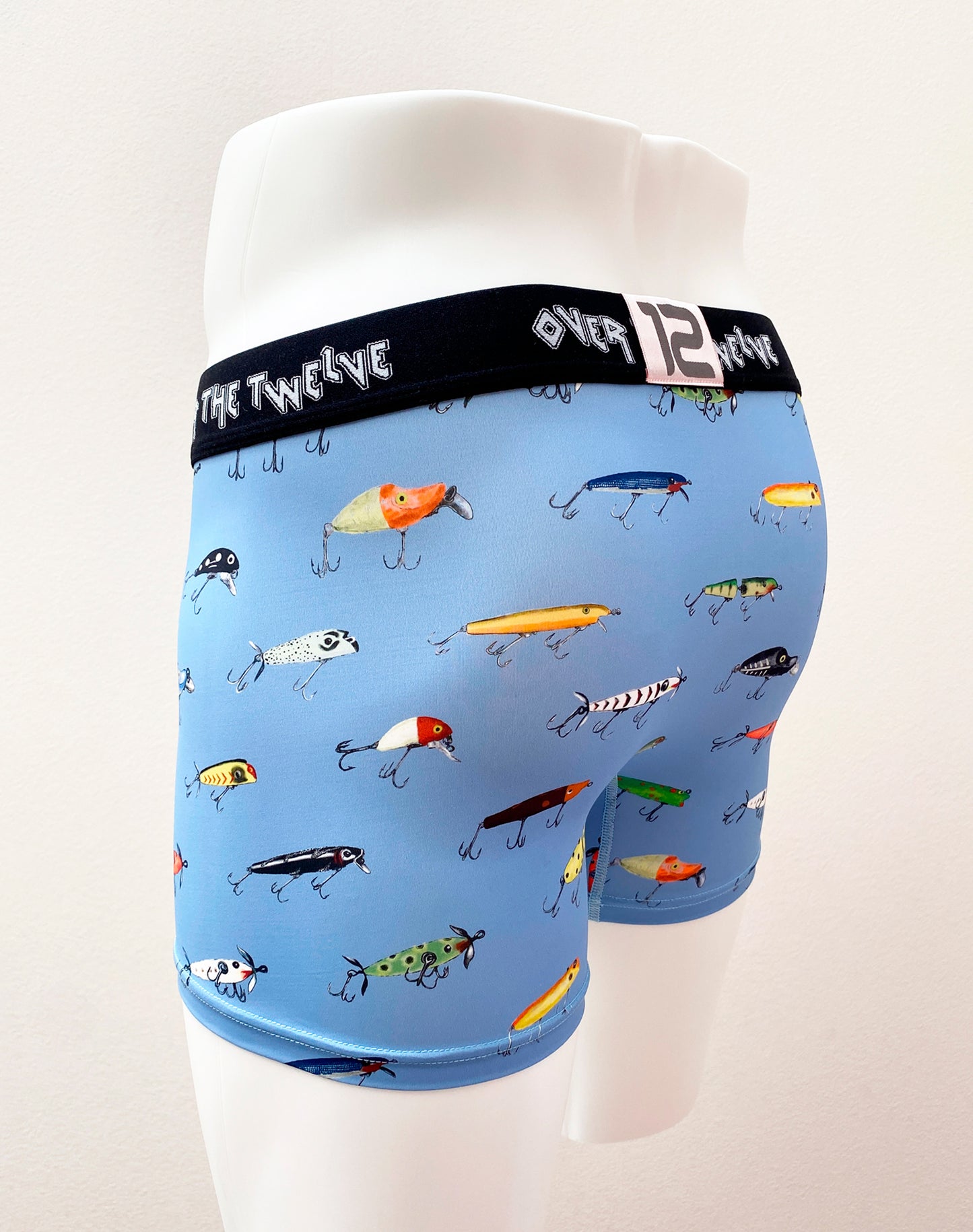 22-08 Wooden minnows Sublimation transfer print BOXER