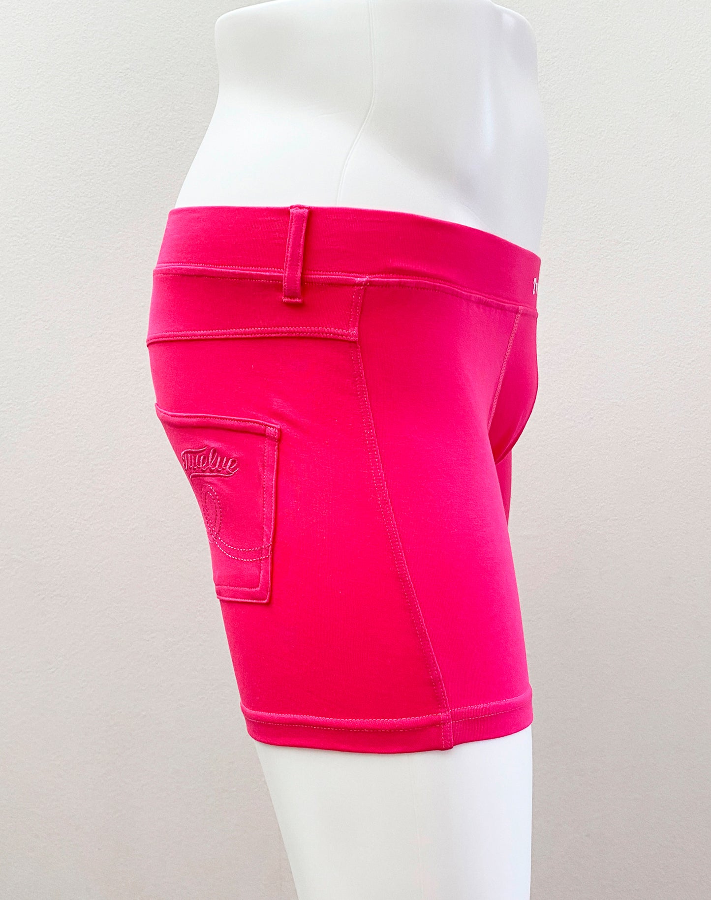 22-12 Vivid color Cotton Spandex POCKET BOXER