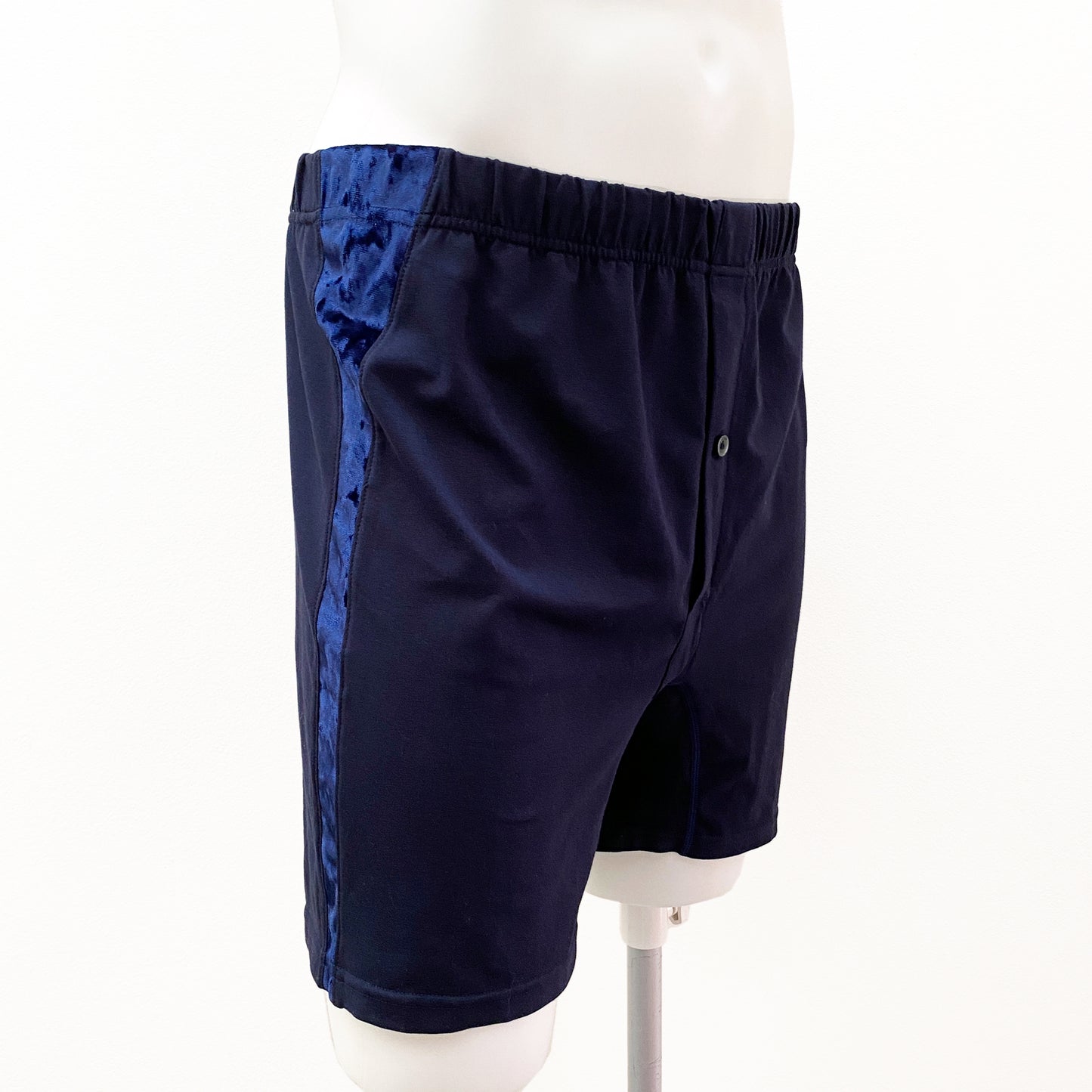 23-12 Knit Velour Side Panel ＆ Back pocket Knit trunks