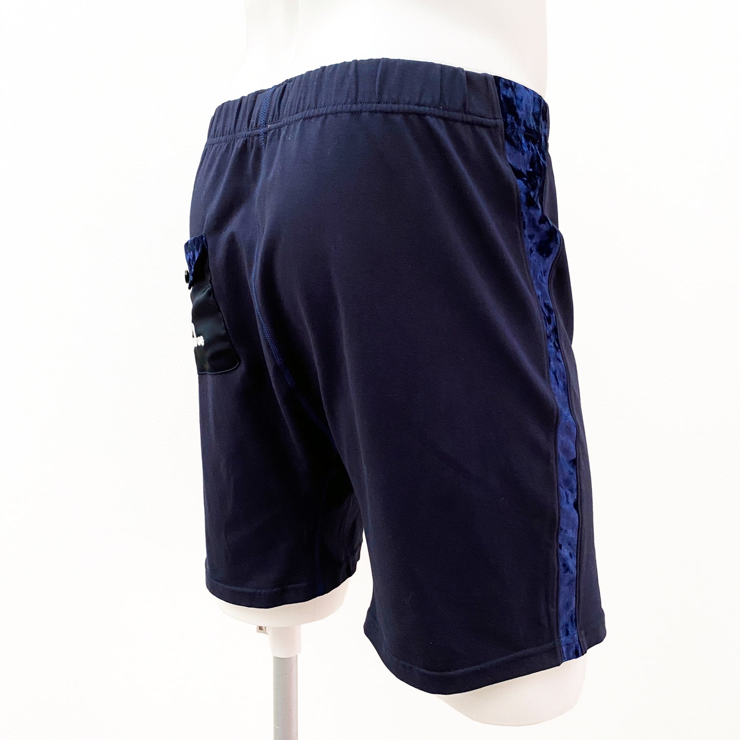 23-12 Knit Velour Side Panel ＆ Back pocket Knit trunks