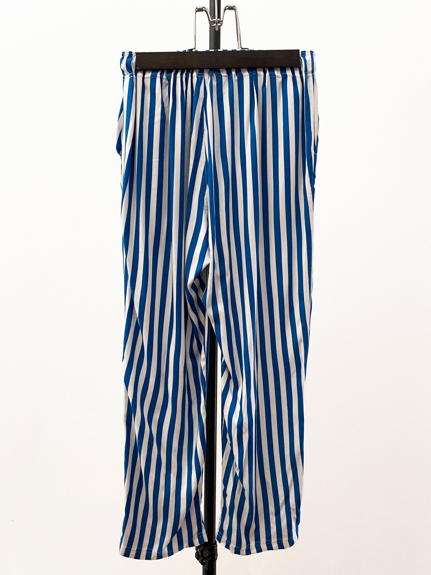 OTT23-14 STRIPE INKJET PRINT RAYON100% PANTS