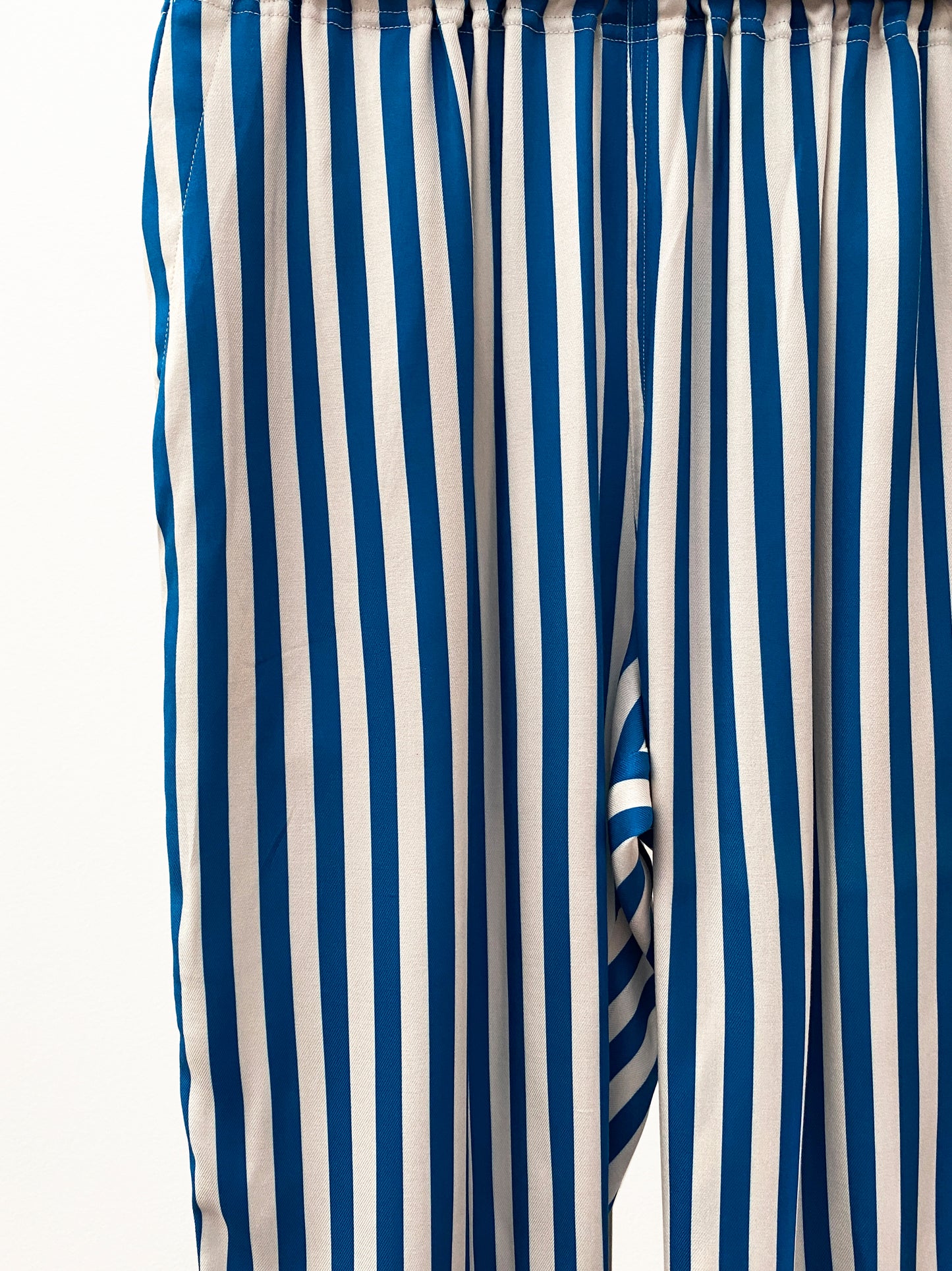 OTT23-14 STRIPE INKJET PRINT RAYON100% PANTS