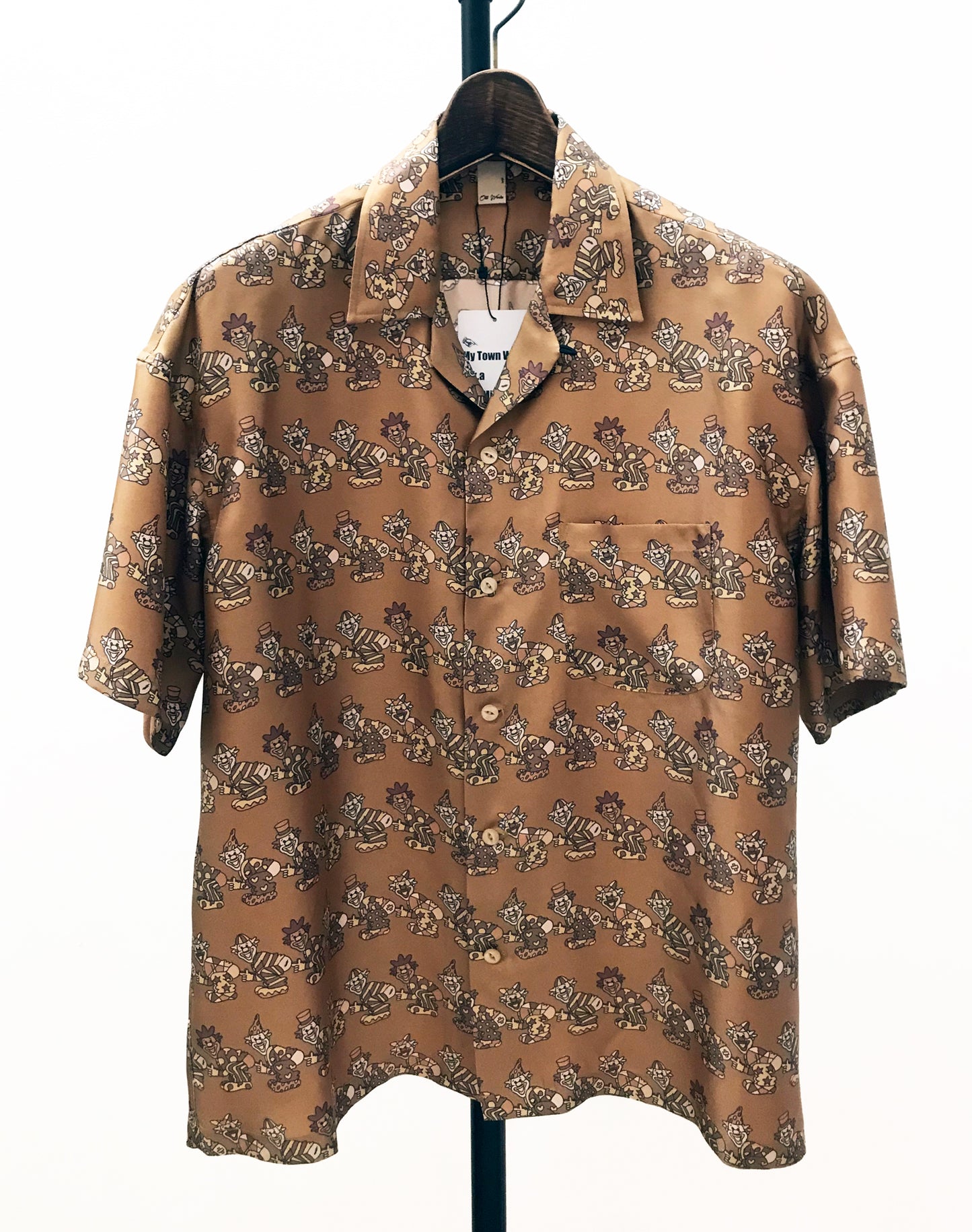 OTT18-03 SILK100%INKJET American Cho PRINT SHIRTS