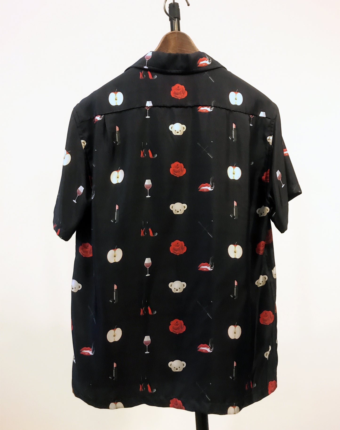 OTT19-05 SILK100%INKJET ICON PRINT SHIRTS