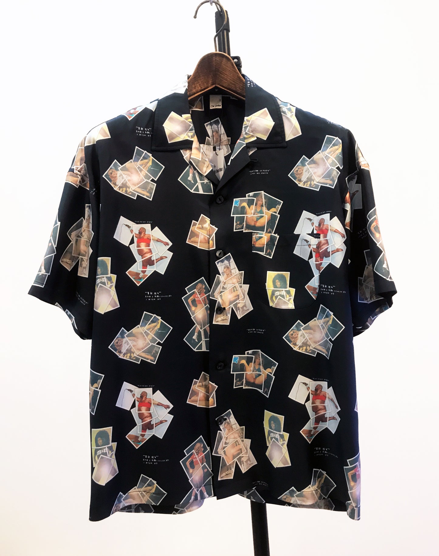 OTT19-07 SILK100%INKJET POP＆EROS PRINT SHIRTS