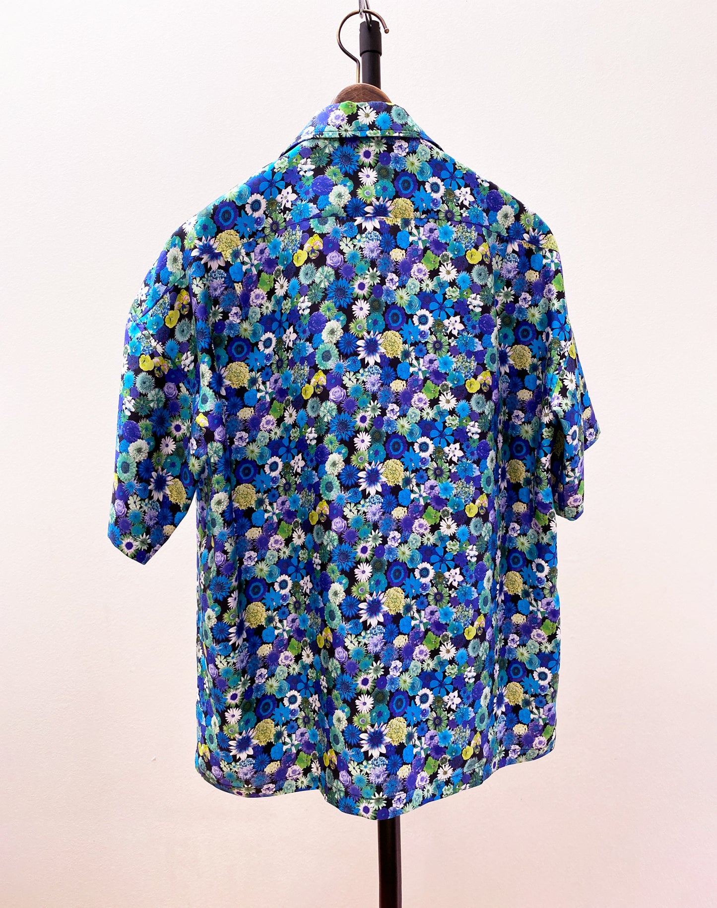 OTT20-02b SILK INKJET PSYFLOWER PRINT SHIRTS