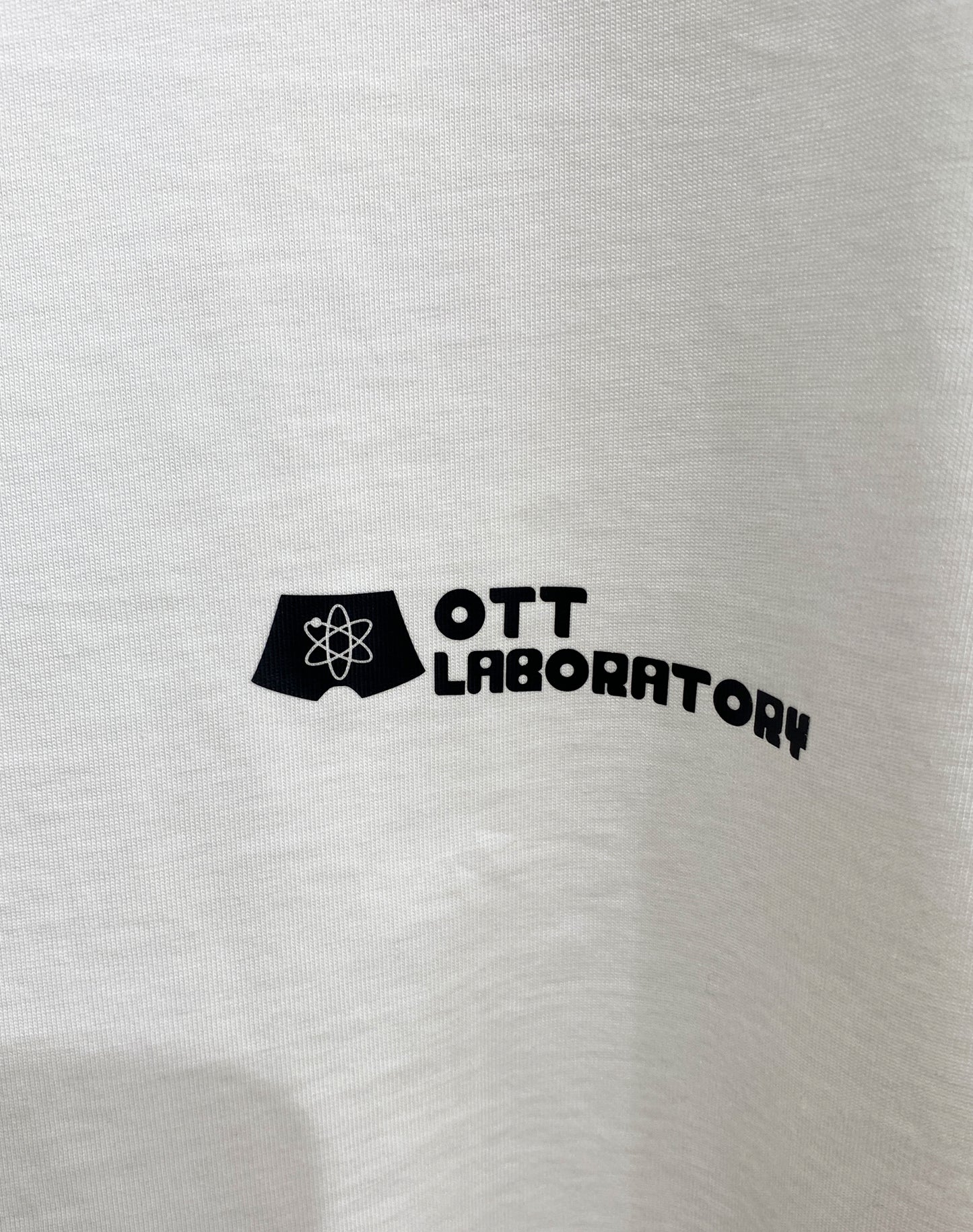 OTT22-19 OTTLab BACK SILK SCREEN PRINT BIG T-SHIRTS