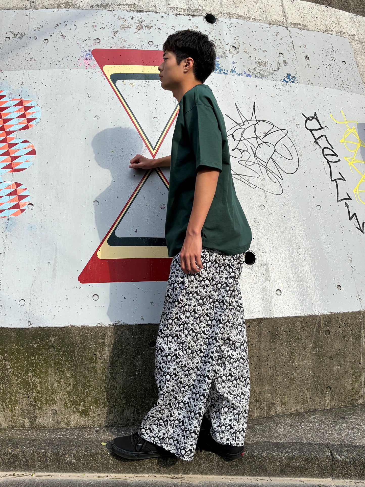 Weeping&Laughing　WIDEパンツ (OTT26-04)